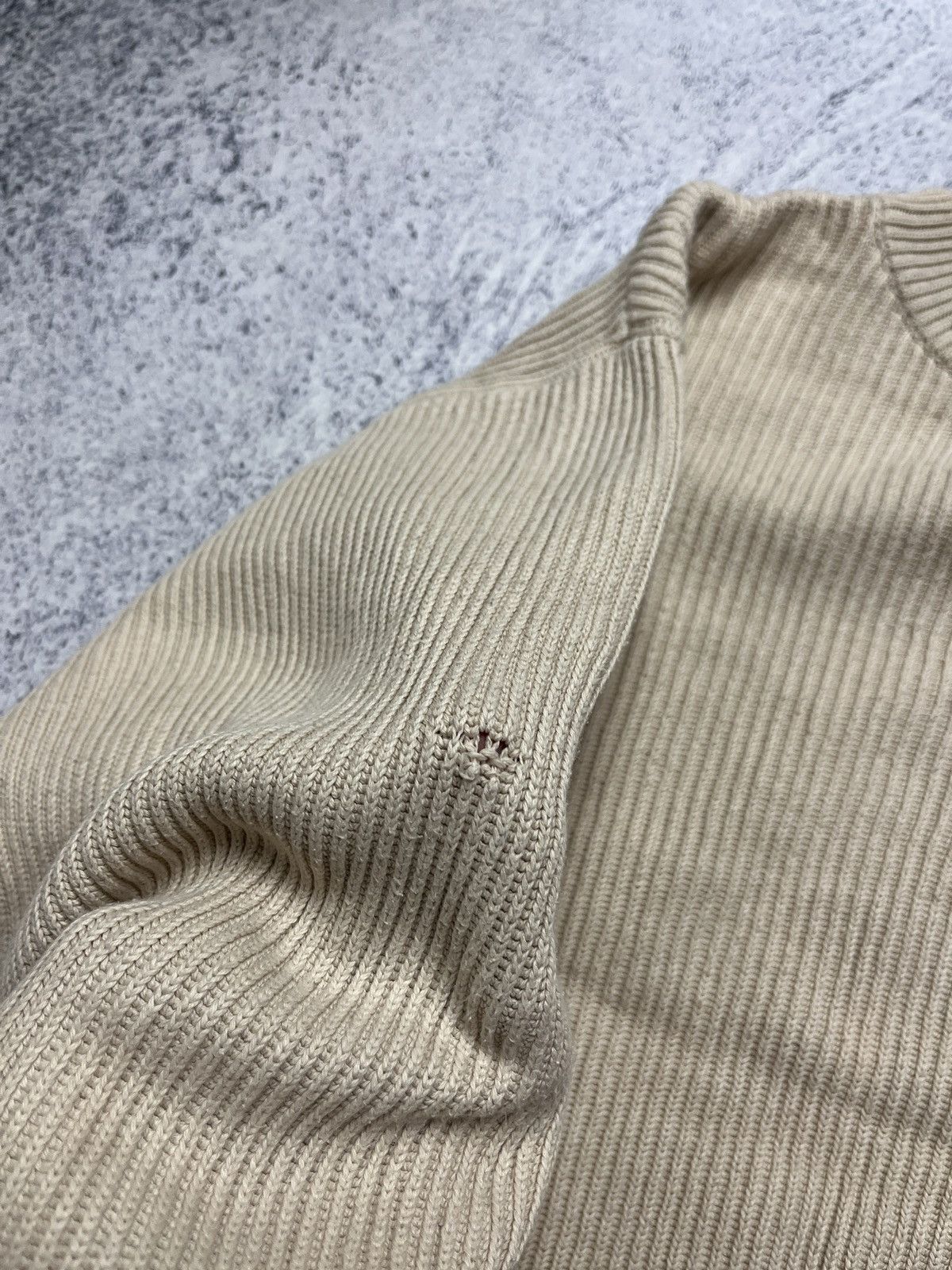 Fred Perry Vintage Fred Perry Heavy Knit Crew Neck Boxy Sweater Y2k Size US M / EU 48-50 / 2 - 10 Thumbnail