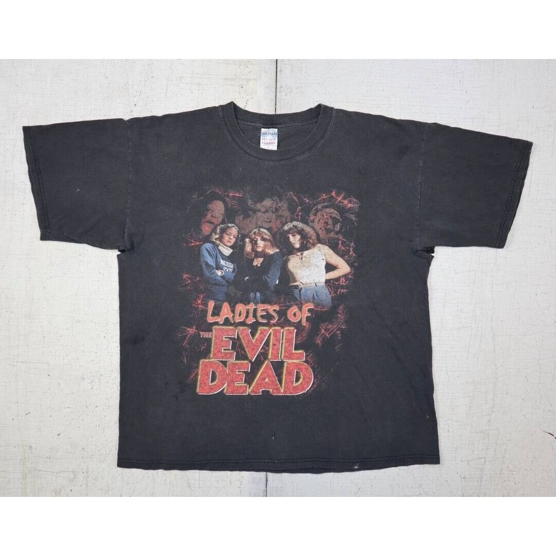 Gildan Vintage 2004 EVIL DEAD Ladies of the Evil Dead T Shirt XL Size US XL / EU 56 / 4 - 4 Thumbnail