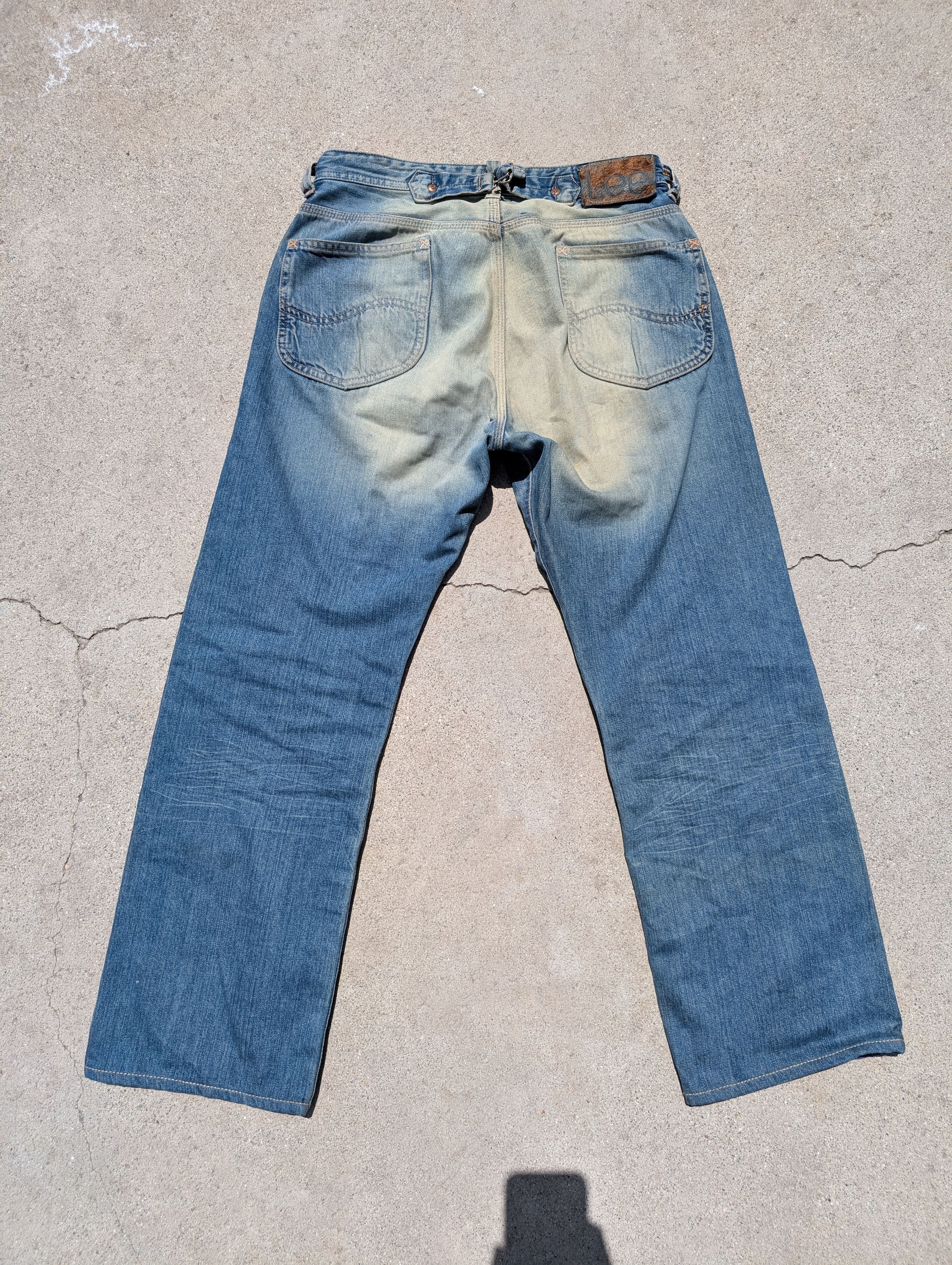 Japanese Brand × Lee Lee Archives 1955 Riders 101z Regular Straight Jean Size US 30 / EU 46 - 2 Thumbnail