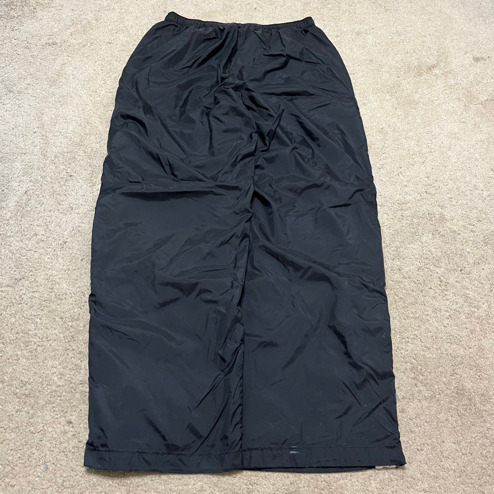 Nike Nike Y2K Baggy Lined White Striped Black Trackpants XL Size US 30 / EU 46 - 2 Thumbnail