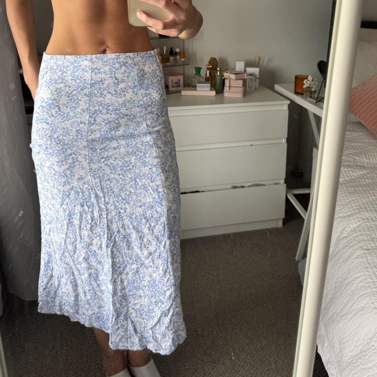 Other Kookaï Floral Maxi/Midi Skirt Size 34" / US 12 / IT 48 - 2 Thumbnail