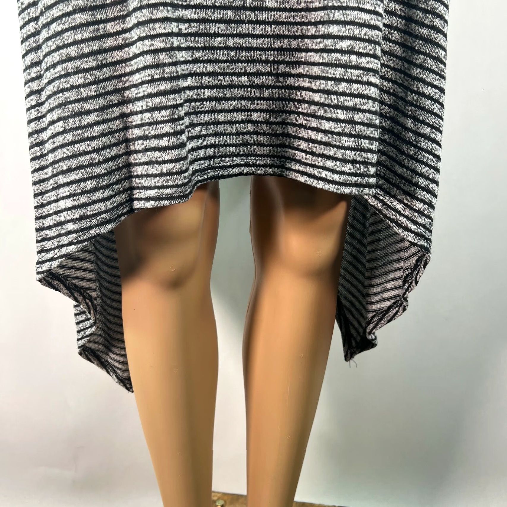 Vintage Vtg Rue Striped Short Sleeves Scoop Neck Gray Sweater Dress Plus Size 2X Womens Vintage Gr ay Size XXL / US 16-18 / IT 52-54 - 6 Thumbnail