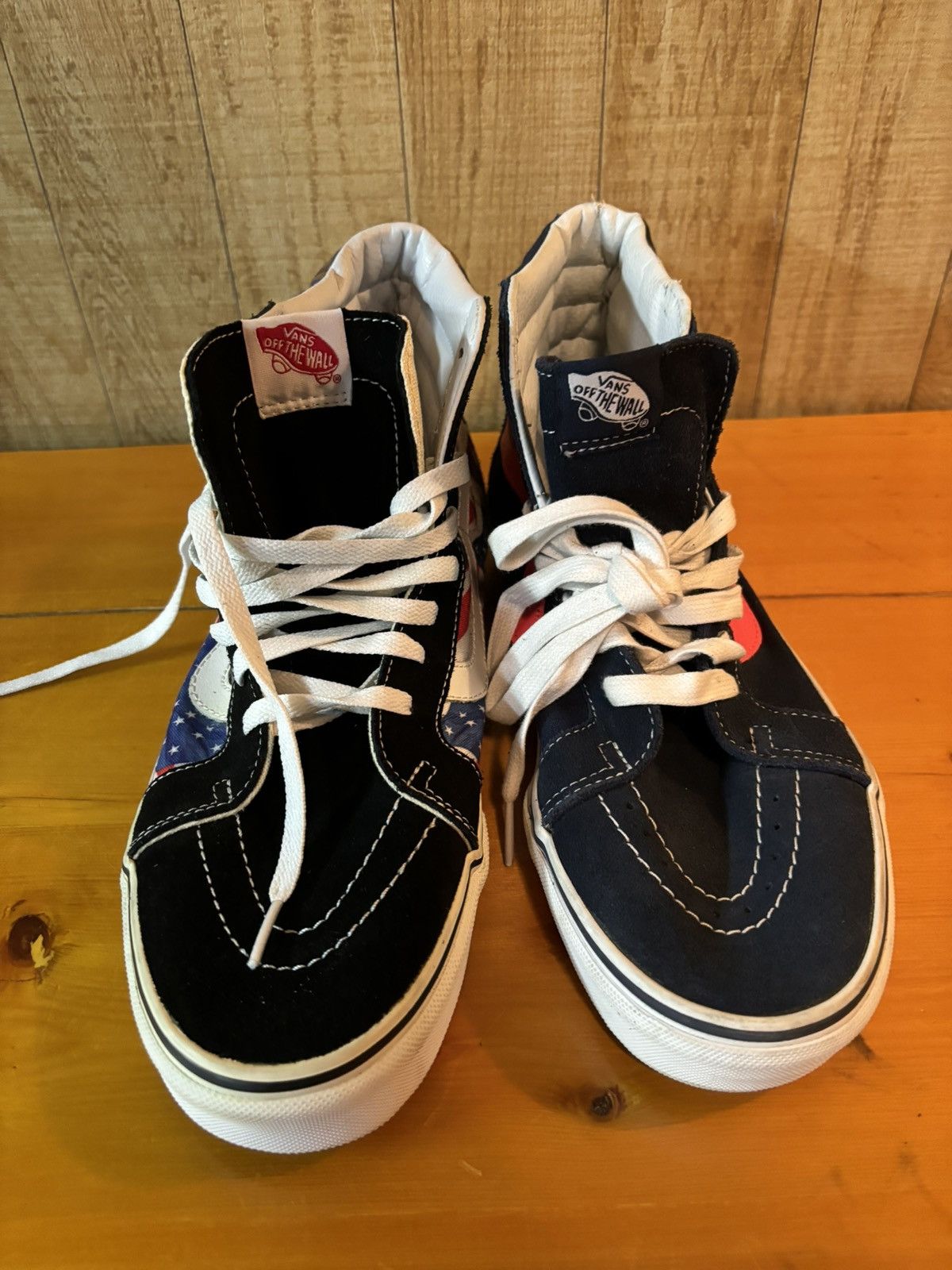 Vans 🔥 Vans Mismatched Skate Hi Size US 10 / EU 43 - 6 Thumbnail
