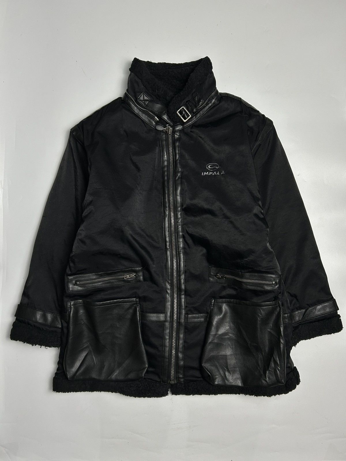 Japanese Brand IMPALA FLIGHT JACKET WITH FLEECE LINING Size US XL / EU 56 / 4 - 1 Thumbnail