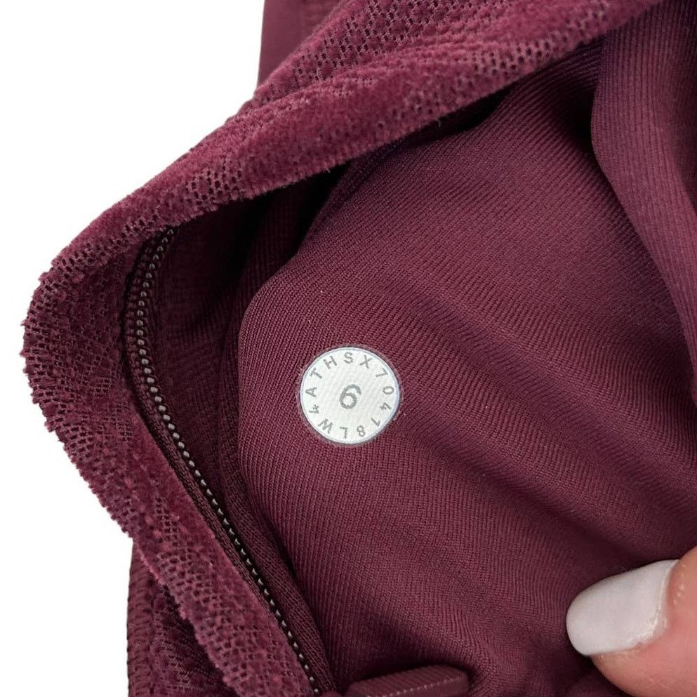 Lululemon Lululemon Maroon Floral SE Define Jacket Flocked Dark Adobe Size M / US 6-8 / IT 42-44 - 2 Thumbnail