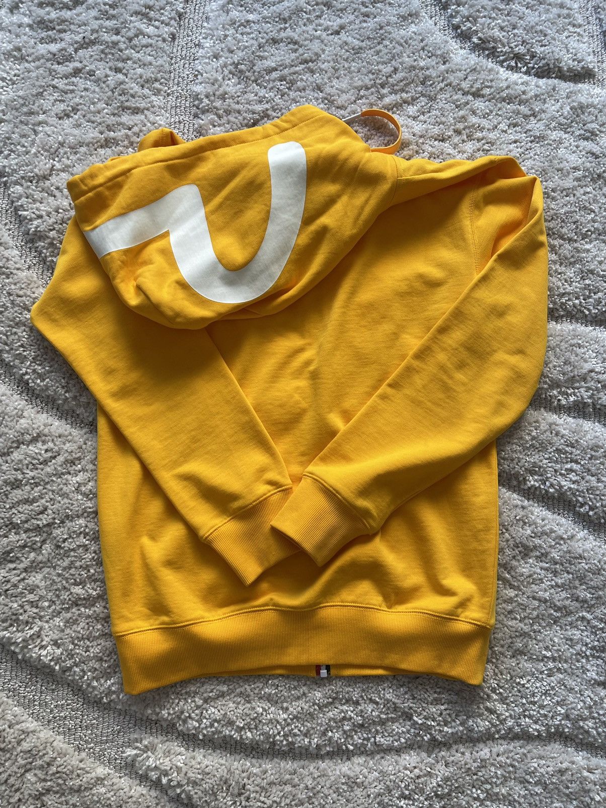 Evisu Evisu Yellow Logo Hoodie size Medium Size US M / EU 48-50 / 2 - 3 Thumbnail