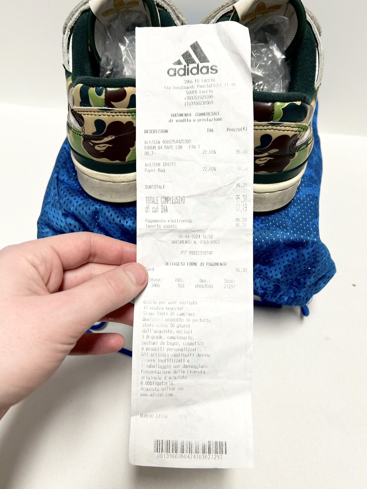 Bape 2023 “30th Anniversary” Forum 84 Low Size US 8.5 / EU 41-42 - 4 Thumbnail