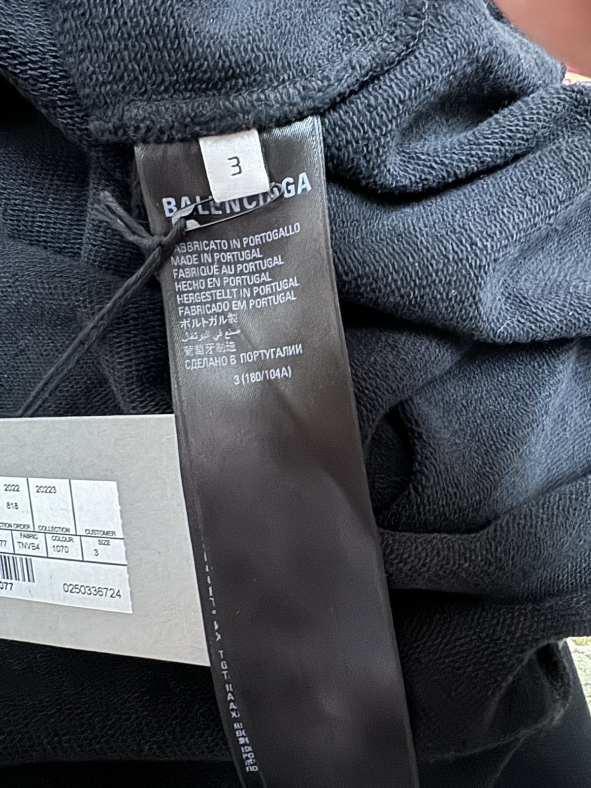 Balenciaga *RARE* Balenciaga AW22 Be Different Hoodie SZ.3 Size US L / EU 52-54 / 3 - 7 Thumbnail