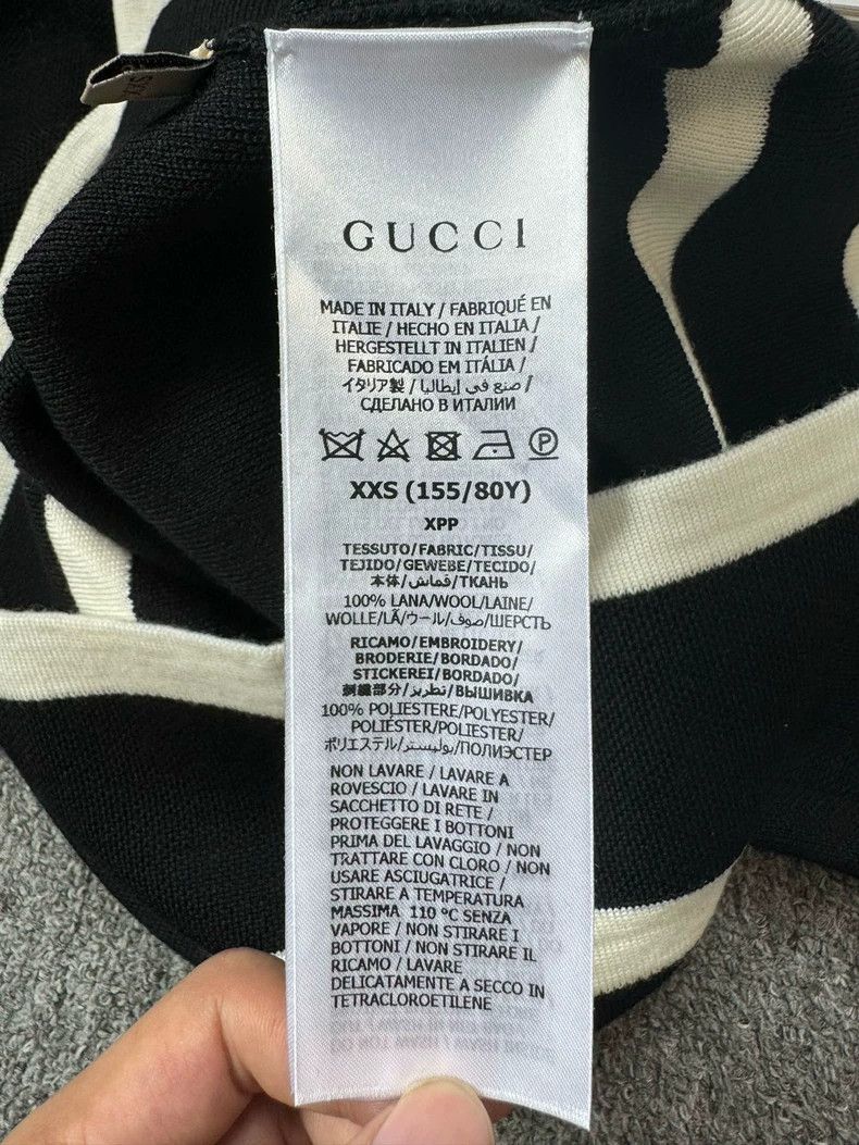 Gucci GucciBlack double G embroidered logo single-breasted lapel Size XXS / US 00 / IT 34 - 6 Thumbnail