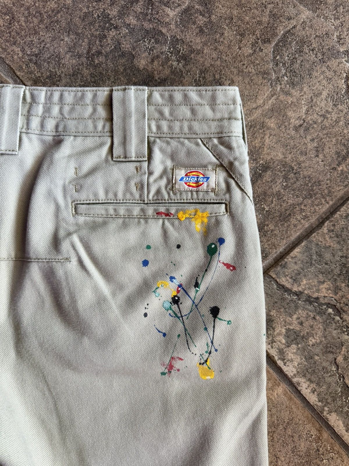 Number (N)ine Number (N)ine Paint Splatter Dickies Size US 32 / EU 48 - 7 Thumbnail