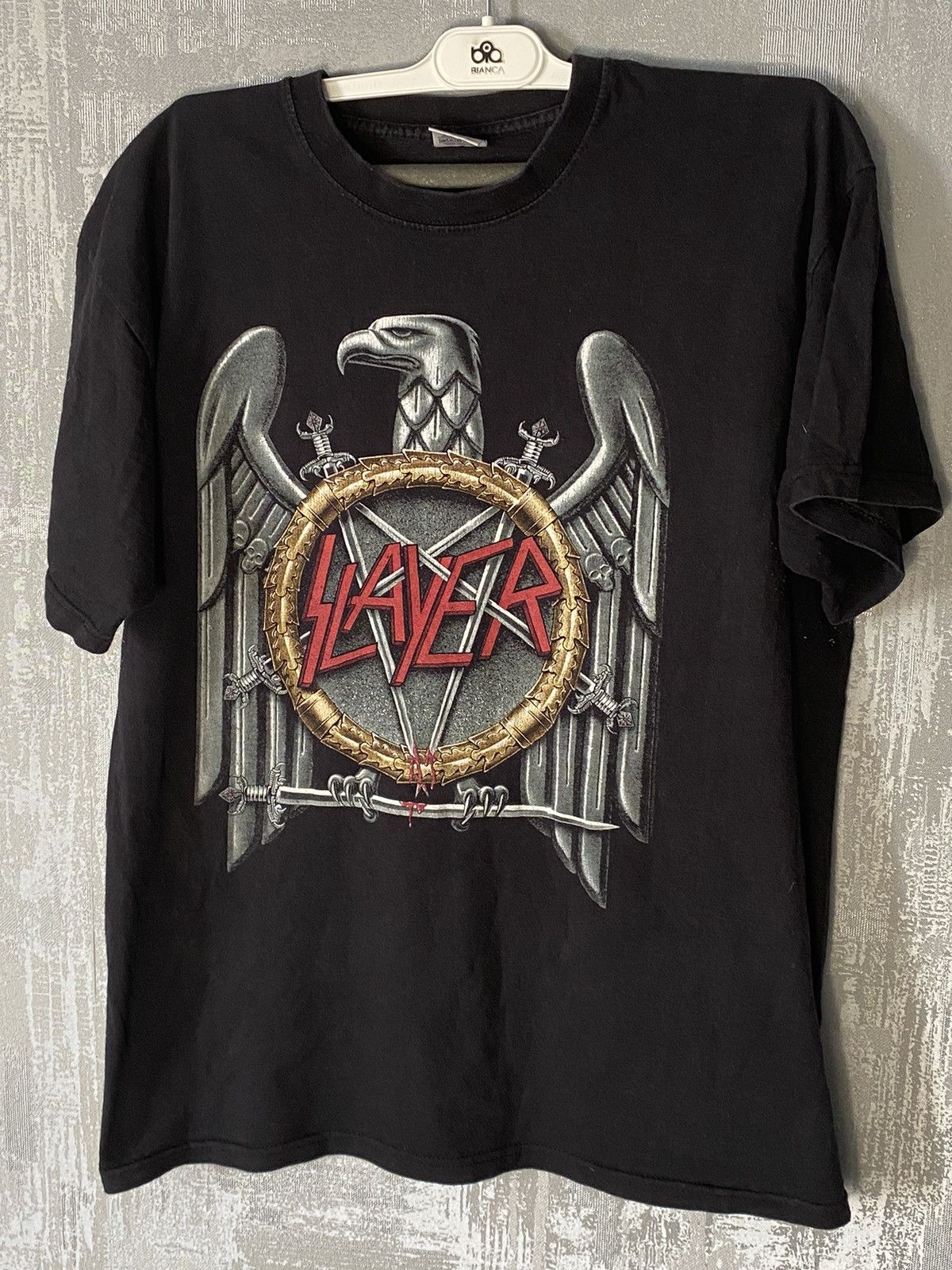 Band Tees × Slayer Vintage Slayer Rock T-shirt Size M Size US M / EU 48-50 / 2 - 1 Thumbnail