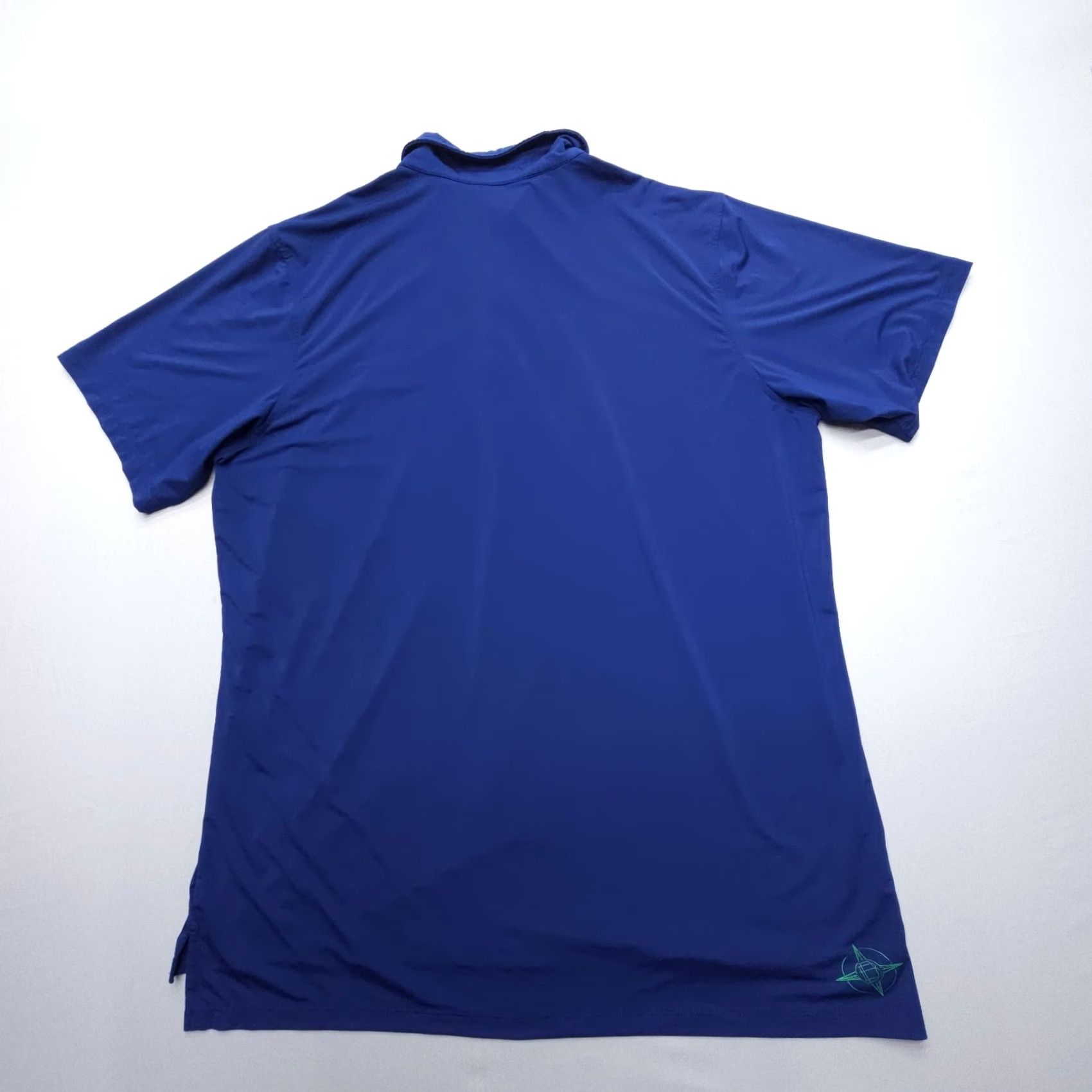 Vintage Draddy Golf Polo Shirt Mens Large Blue Stretch Performance Light Wicking Shirt Polo Sports USA Brand Size US L / EU 52-54 / 3 - 2 Thumbnail