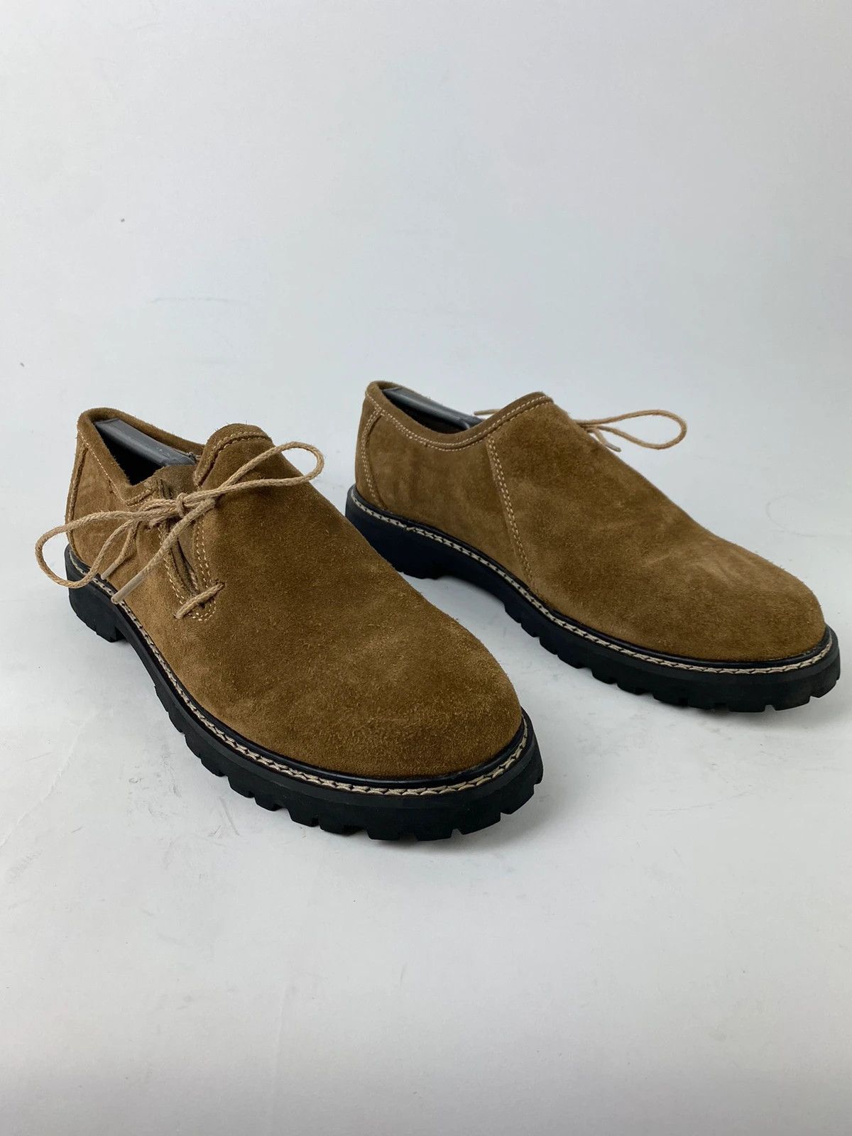 Japanese Brand × Simple Shoes suede leather shoes boots fuchs vintage retro old money Size US 9 / EU 42 - 6 Thumbnail