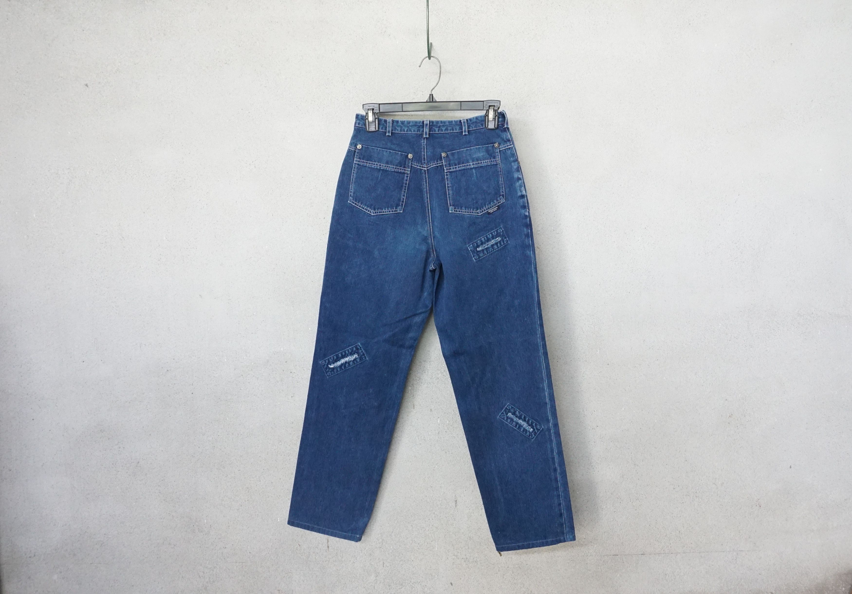 Japanese Brand mademoiselle Non Non Distress Jeans Size 25" / US 0 / IT 36 - 2 Thumbnail