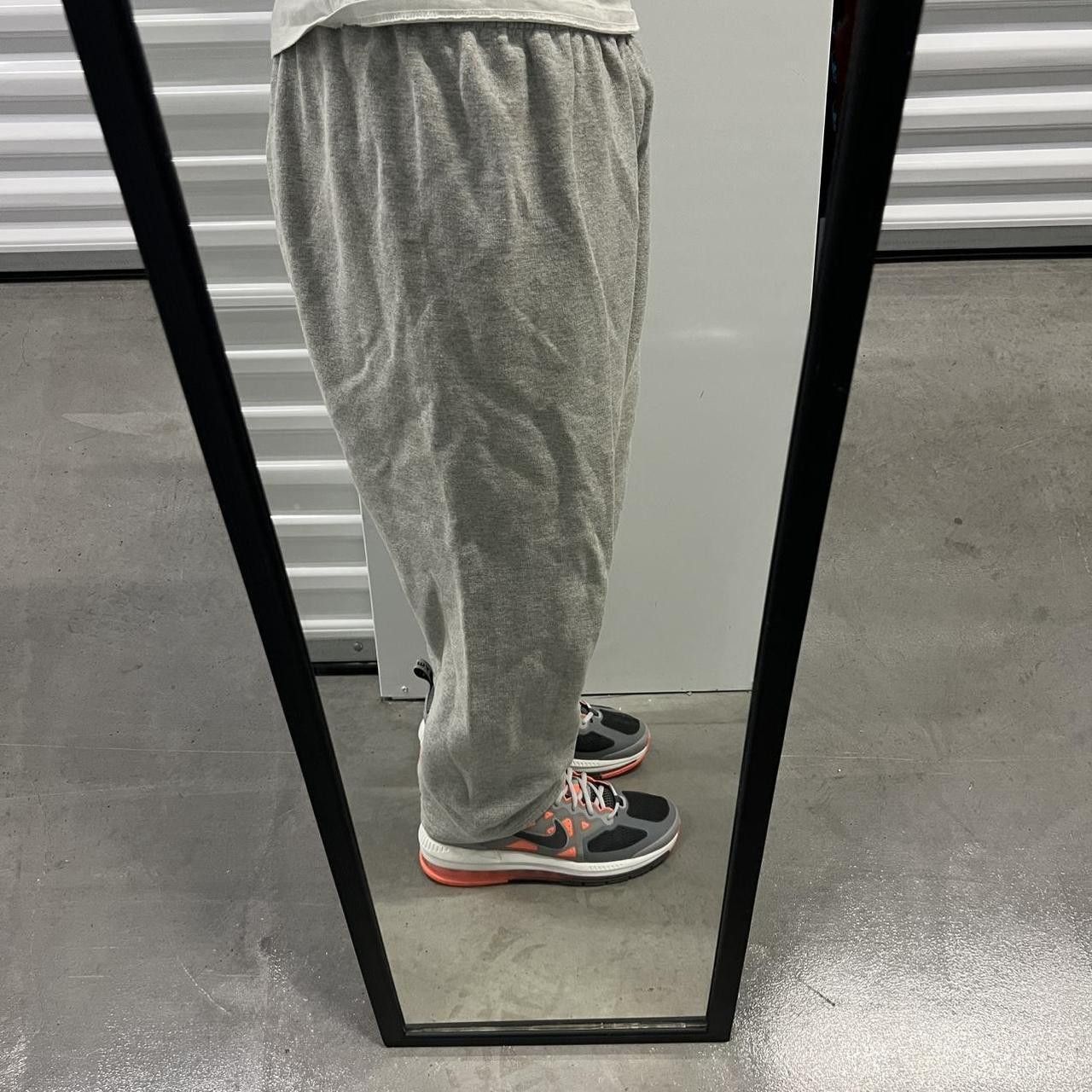 Vintage Vintage Y2K/2000s Grey Blank Essential Sweatpants! Size US 36 / EU 52 - 1 Thumbnail