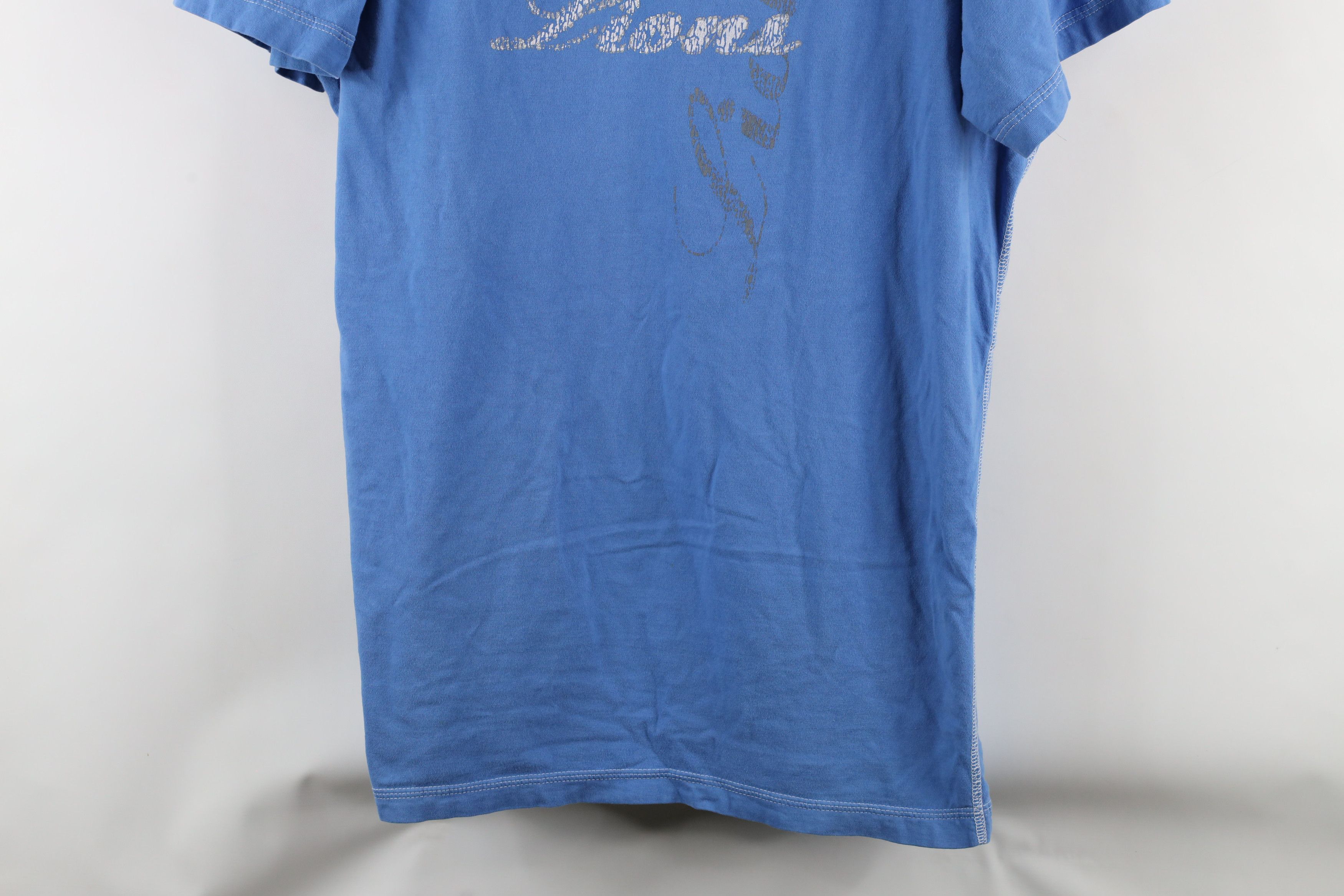 Vintage Vintage Spell Out Detroit Lions Football V-Neck T-Shirt Size XXL / US 16-18 / IT 52-54 - 3 Thumbnail
