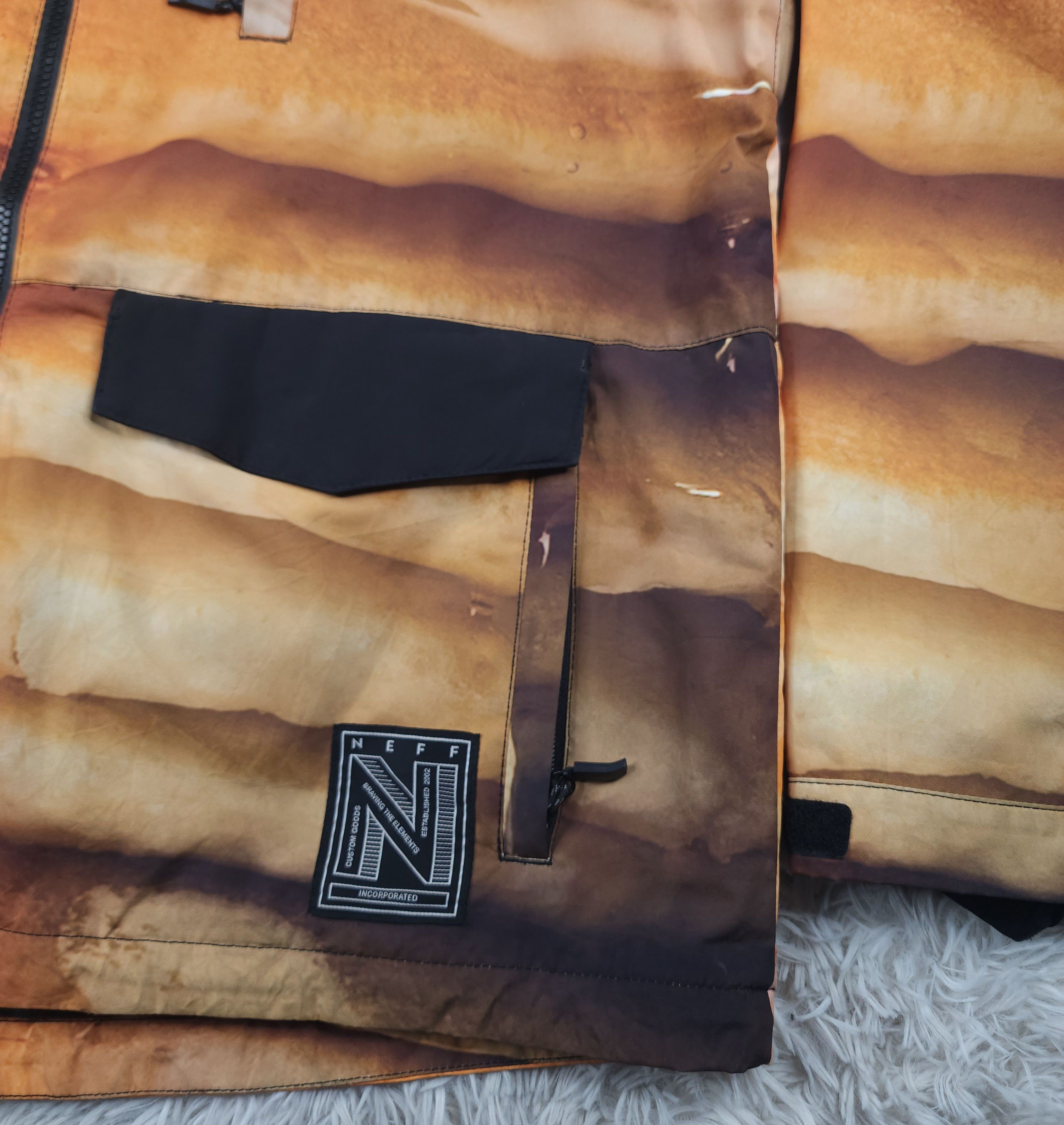 NEFF NEFF Pancakes windbreaker hooded jacket Size US M / EU 48-50 / 2 - 4 Thumbnail