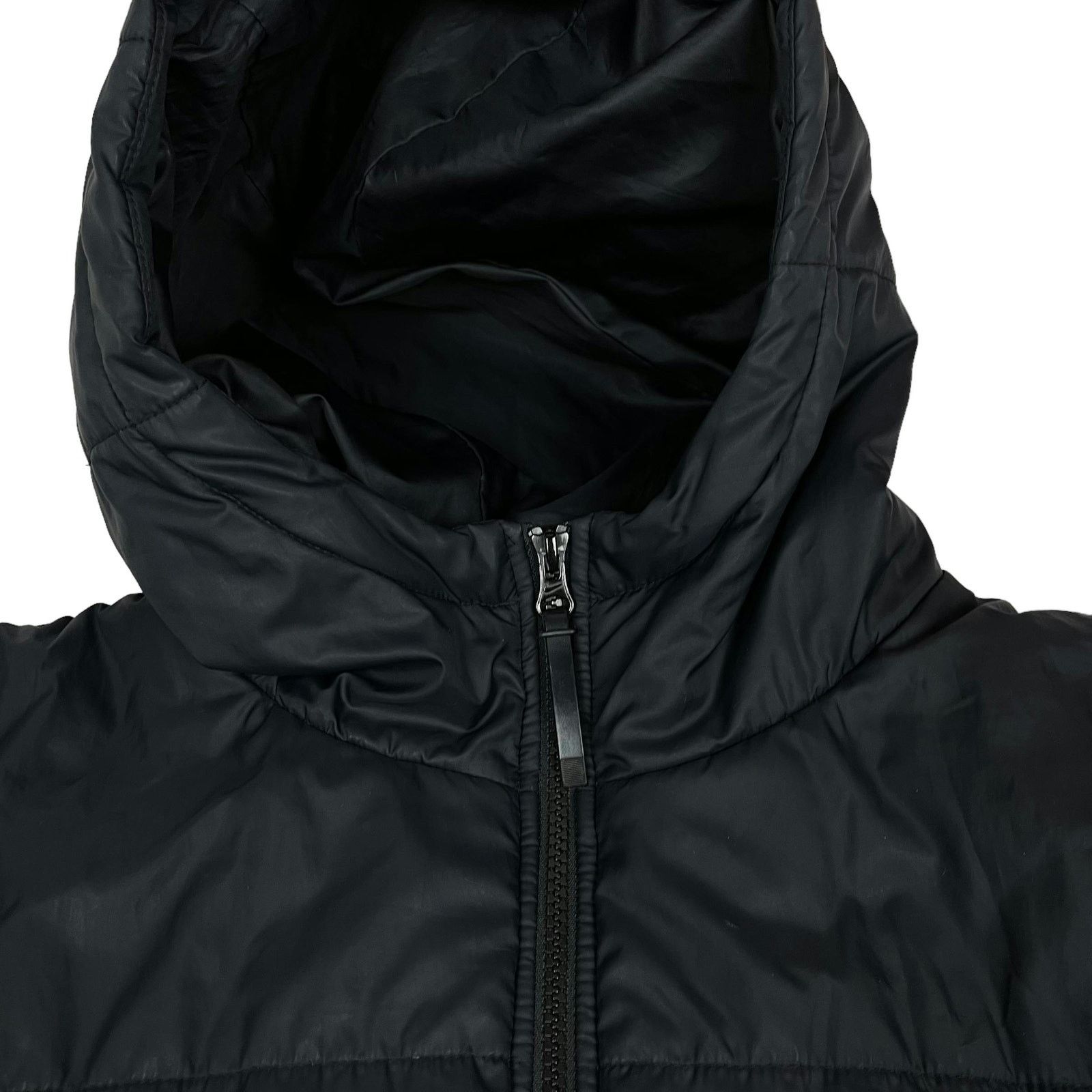 Nike Nike Women Black Long Sleeve Full Zip Hooded Puffer Jacket S Size S / US 4 / IT 40 - 5 Thumbnail