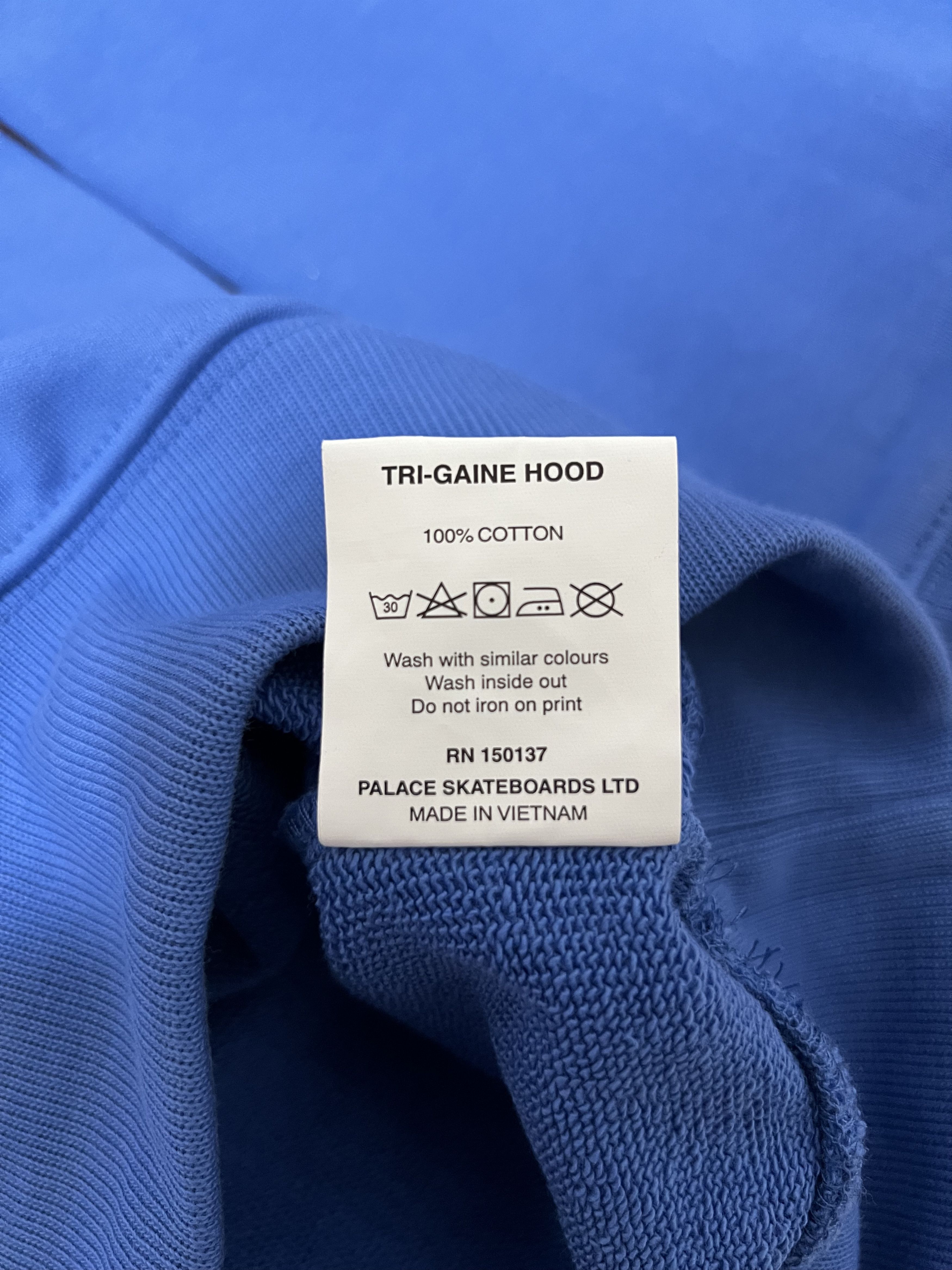 Palace 💚 2020 Palace Tri-Gaine Hoodie Blue Medium NEW Size US M / EU 48-50 / 2 - 9 Thumbnail