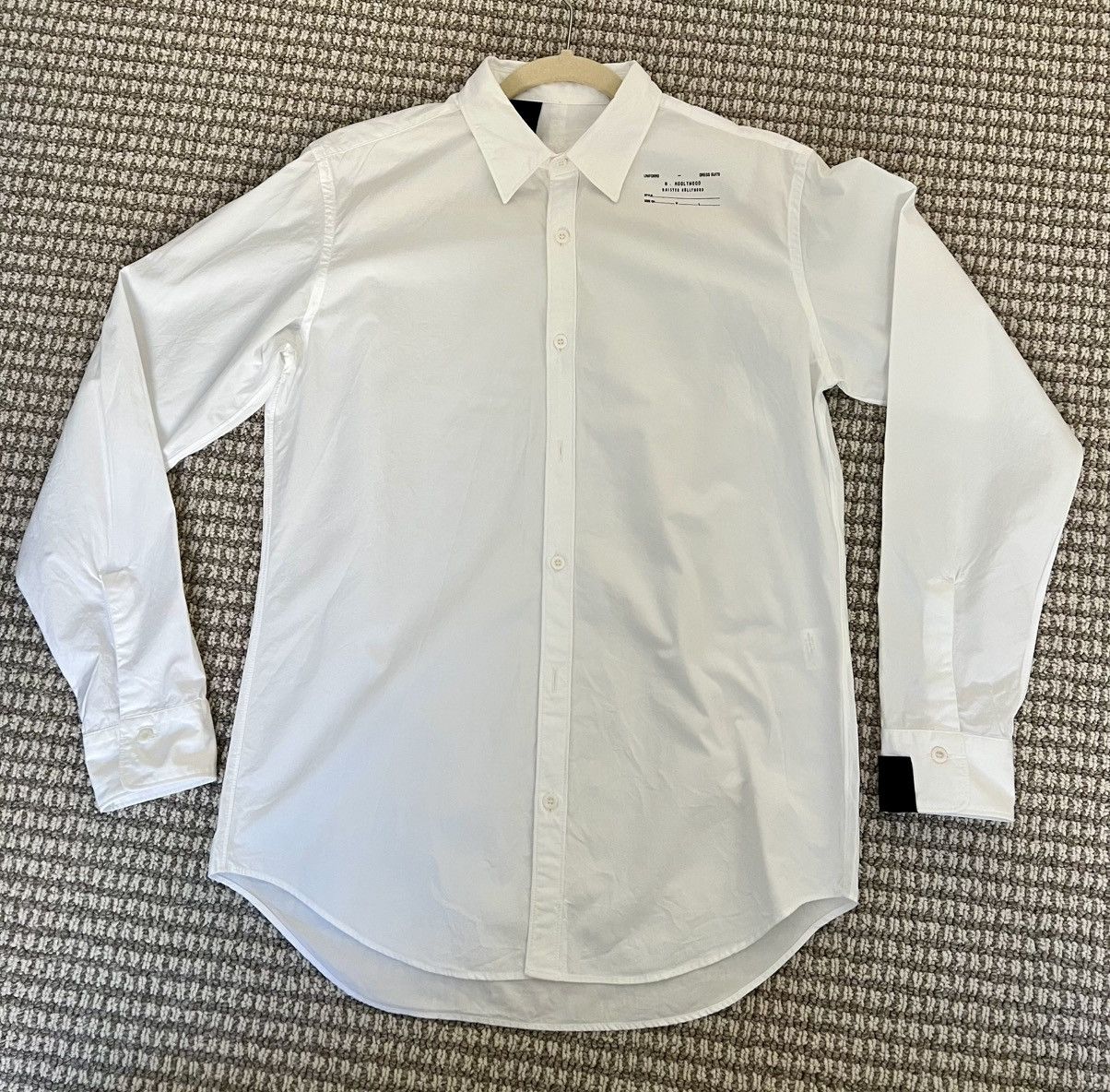 N.Hoolywood Compile White Shirt Size US M / EU 48-50 / 2 - 1 Thumbnail