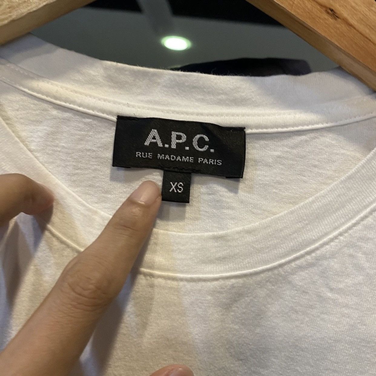 A.P.C. APC V.P.C Logo T-Shirt Medium Size US M / EU 48-50 / 2 - 8 Thumbnail