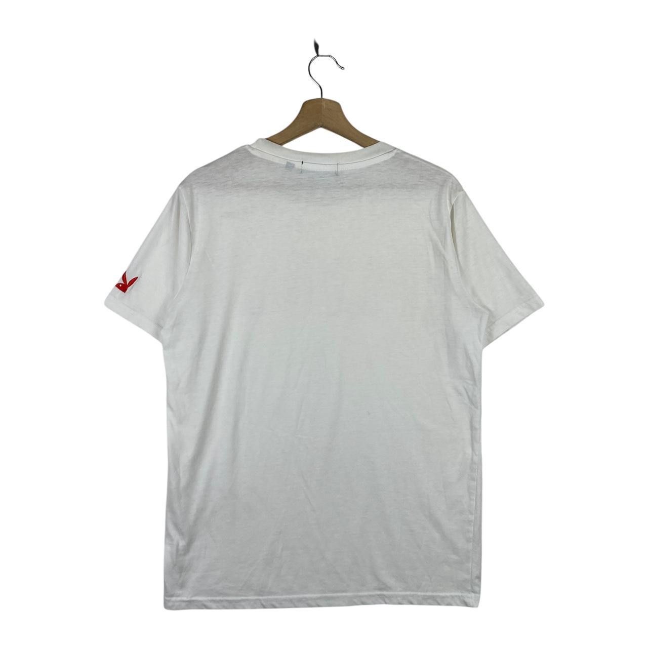 Playboy PLAYBOY MAGAZINE PLYBY Cover Embossed Logo Tee Shirt Top Size L / US 10 / IT 46 - 5 Thumbnail