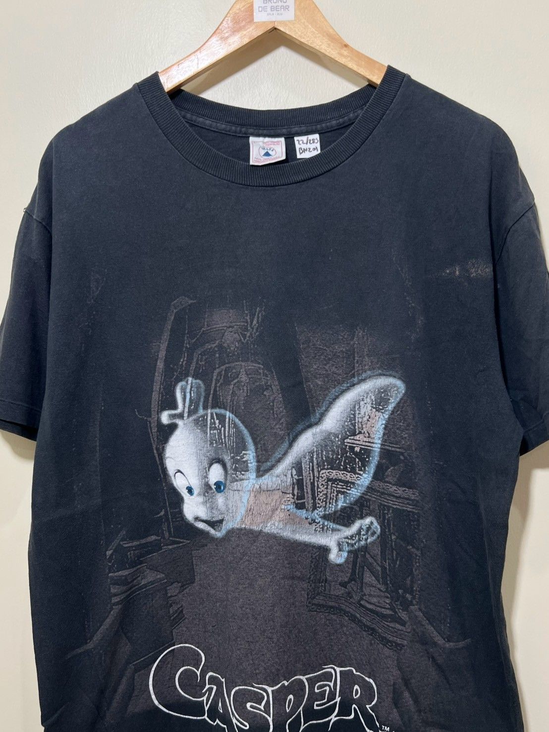Vintage Vintage 1995's Casper the Friendly Ghost Movie Promo bnz01 Size US L / EU 52-54 / 3 - 3 Thumbnail