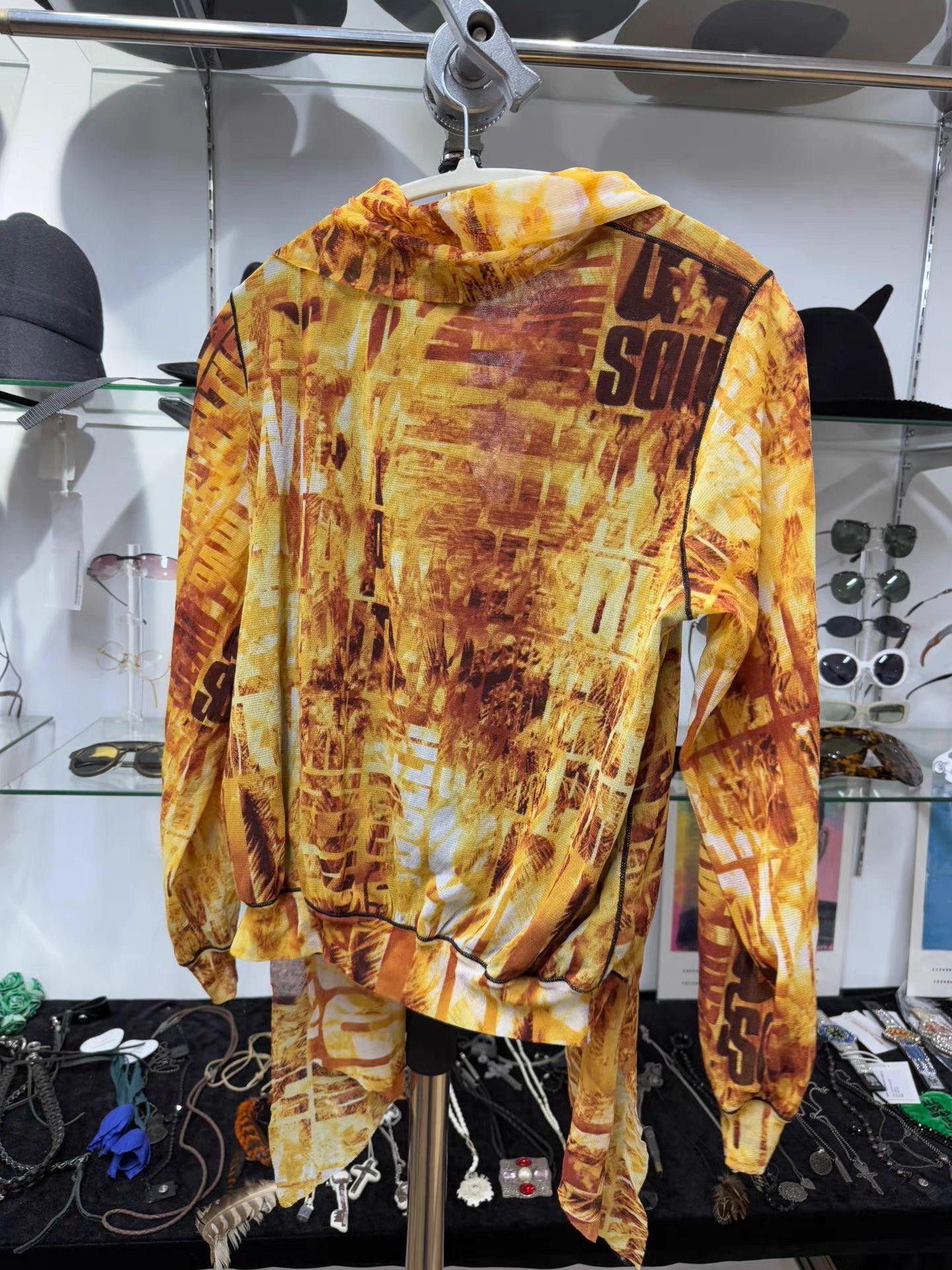 Jean Paul Gaultier Jean paul gaultier Scarf Mesh Jacket K20 Size US M / EU 48-50 / 2 - 7 Thumbnail