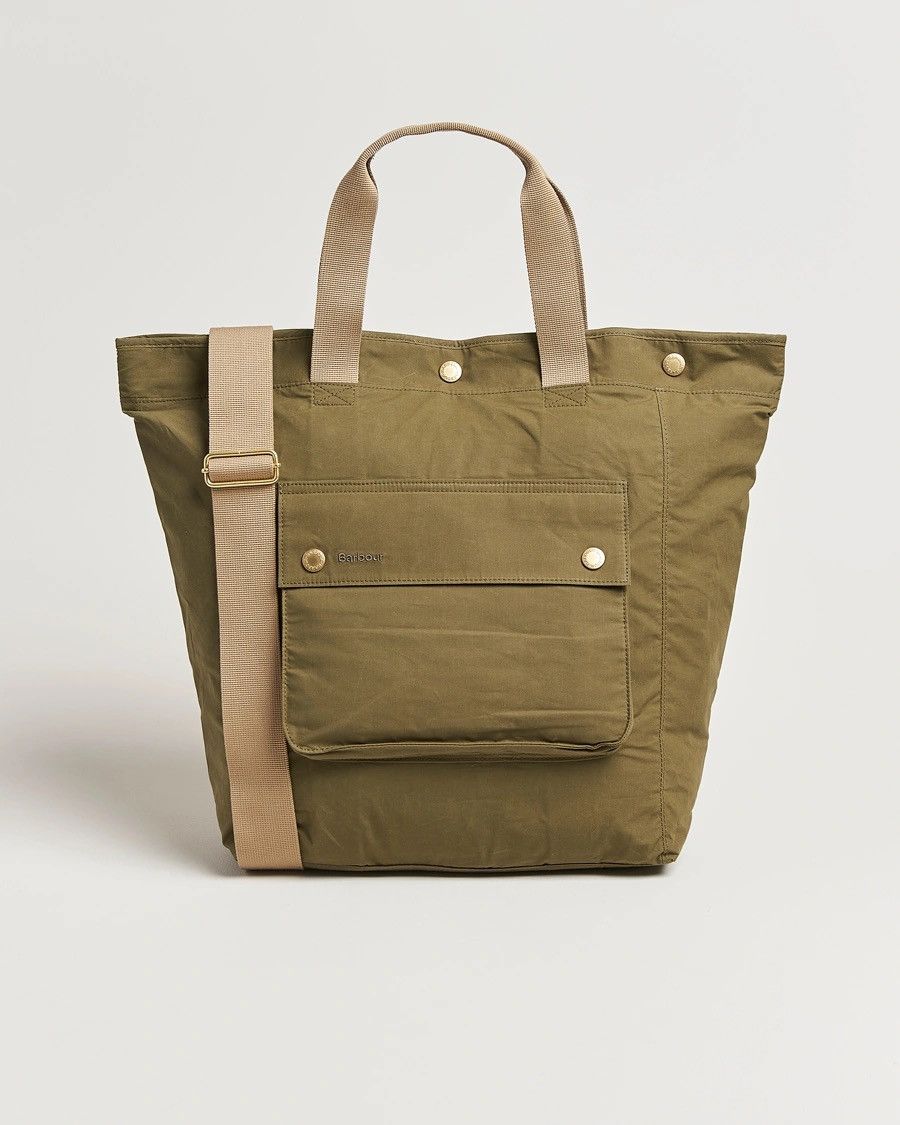 Barbour NWT Barbour Transport 3‑Way Tote/Backpack Bag – Olive Green Size ONE SIZE - 6 Thumbnail
