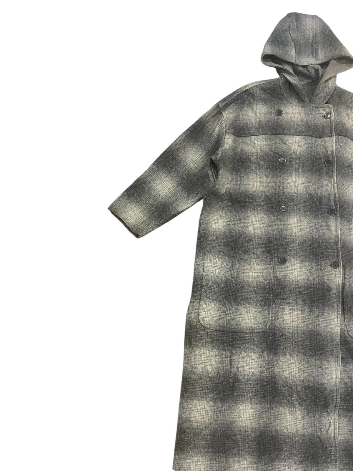 Calvin Klein × Vintage Vintage CALVIN KLEIN long jaket hoodies wool made in u.s.a Size US XL / EU 56 / 4 - 4 Thumbnail