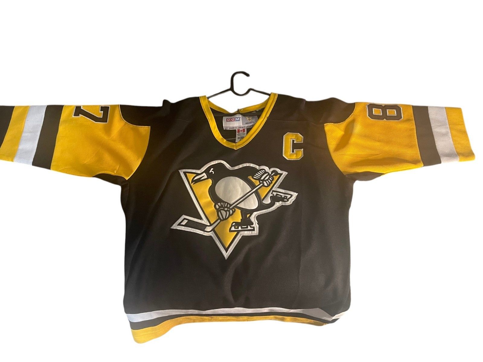 Ccm Pittsburgh Penguins Sidney Crosby Jersey #87 48-50 Size US M / EU 48-50 / 2 - 7 Thumbnail