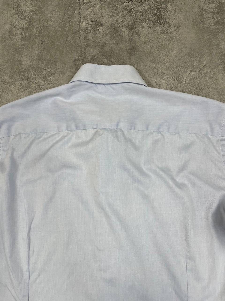 Eton Eton Men Slim Fit Cotton Dress Shirt Light Blue Size S Size US S / EU 44-46 / 1 - 8 Thumbnail