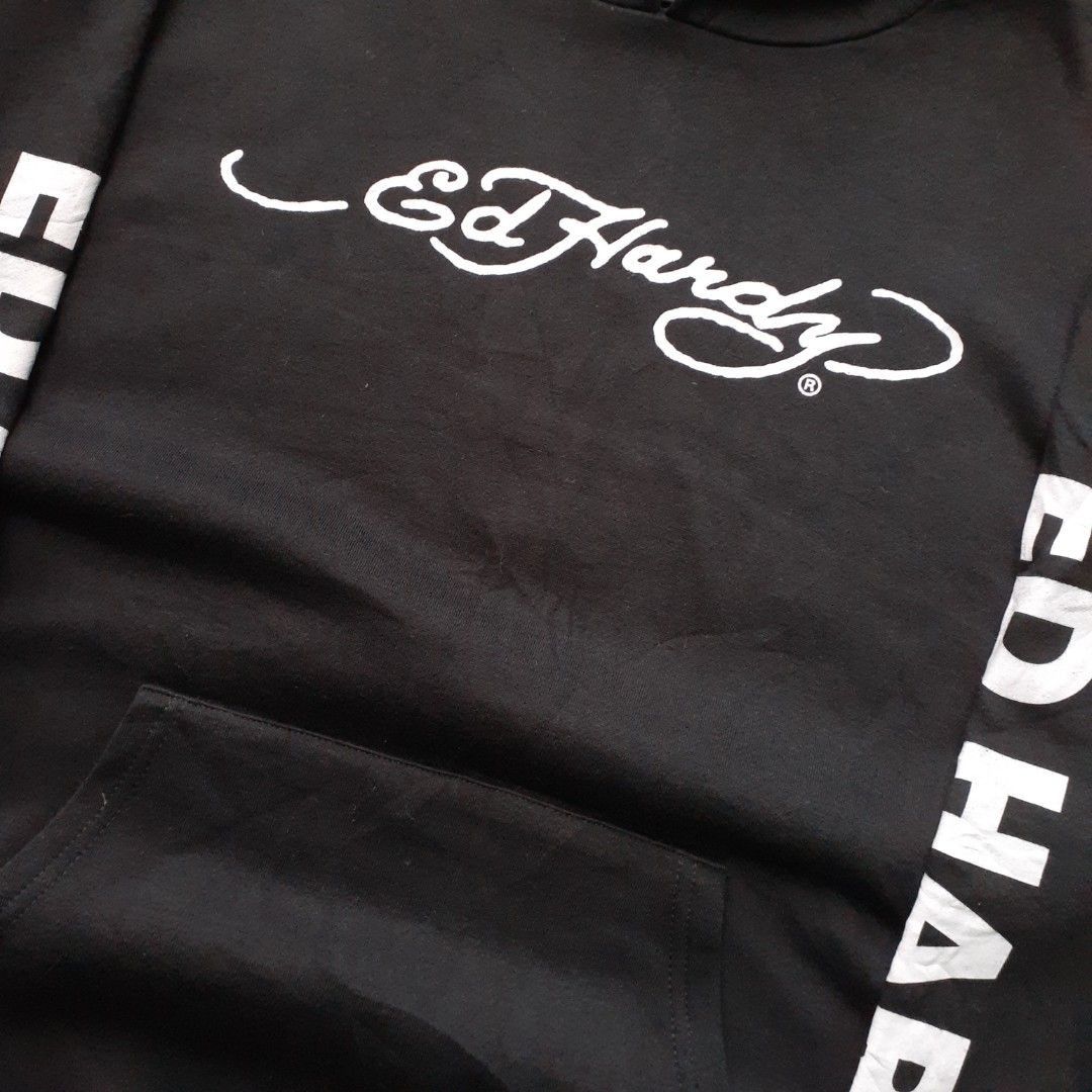 If Six Was Nine Ed hardy hoodie print Iswn retro punk style Size US L / EU 52-54 / 3 - 5 Thumbnail