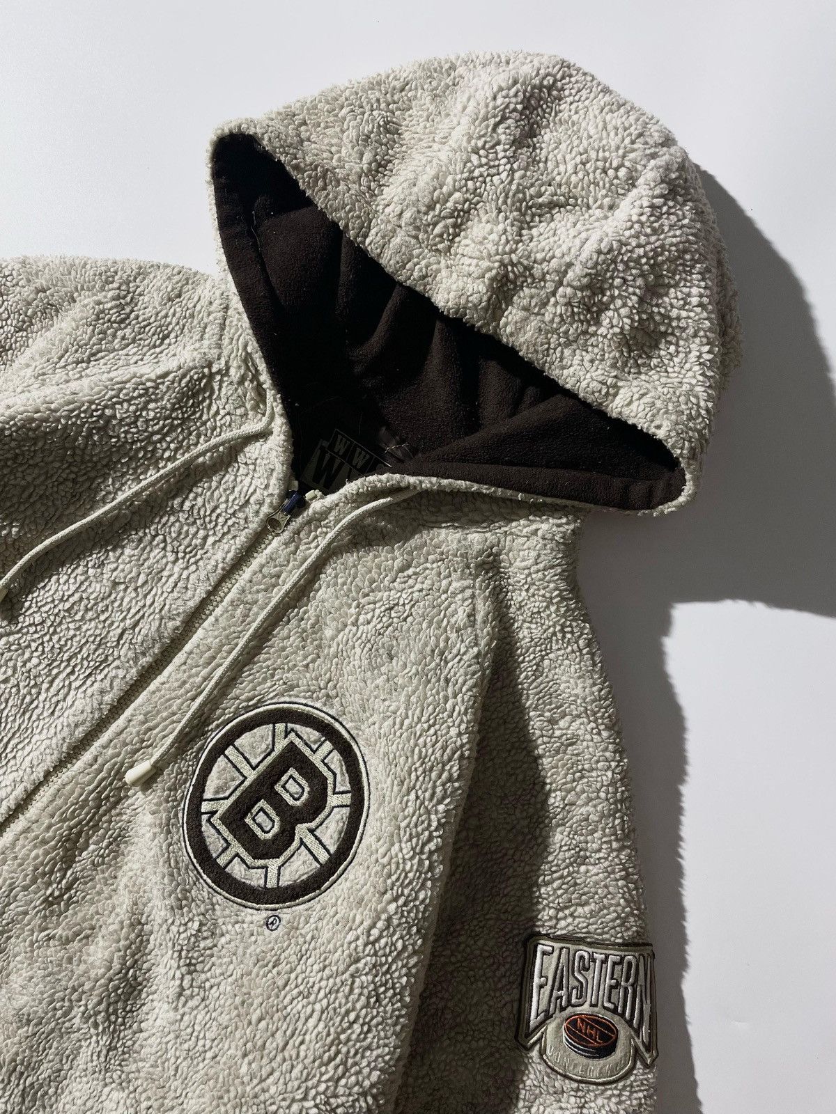 NHL × Vintage Vtg Boston Bruins by WWS NHL Size US XL / EU 56 / 4 - 4 Thumbnail
