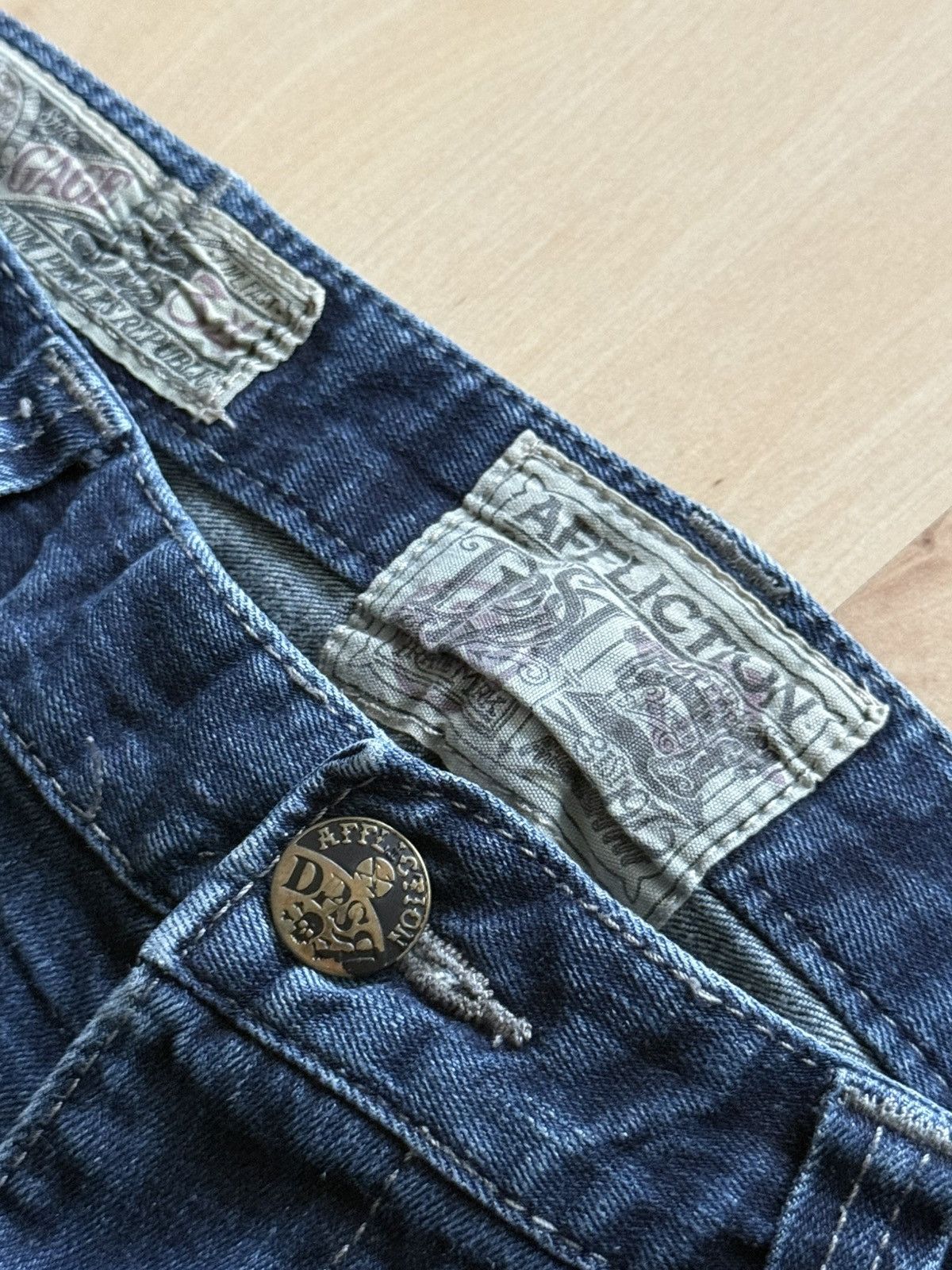 Affliction Affliction Gage Washed Korean Denim jeans vintage Size US 34 / EU 50 - 3 Thumbnail
