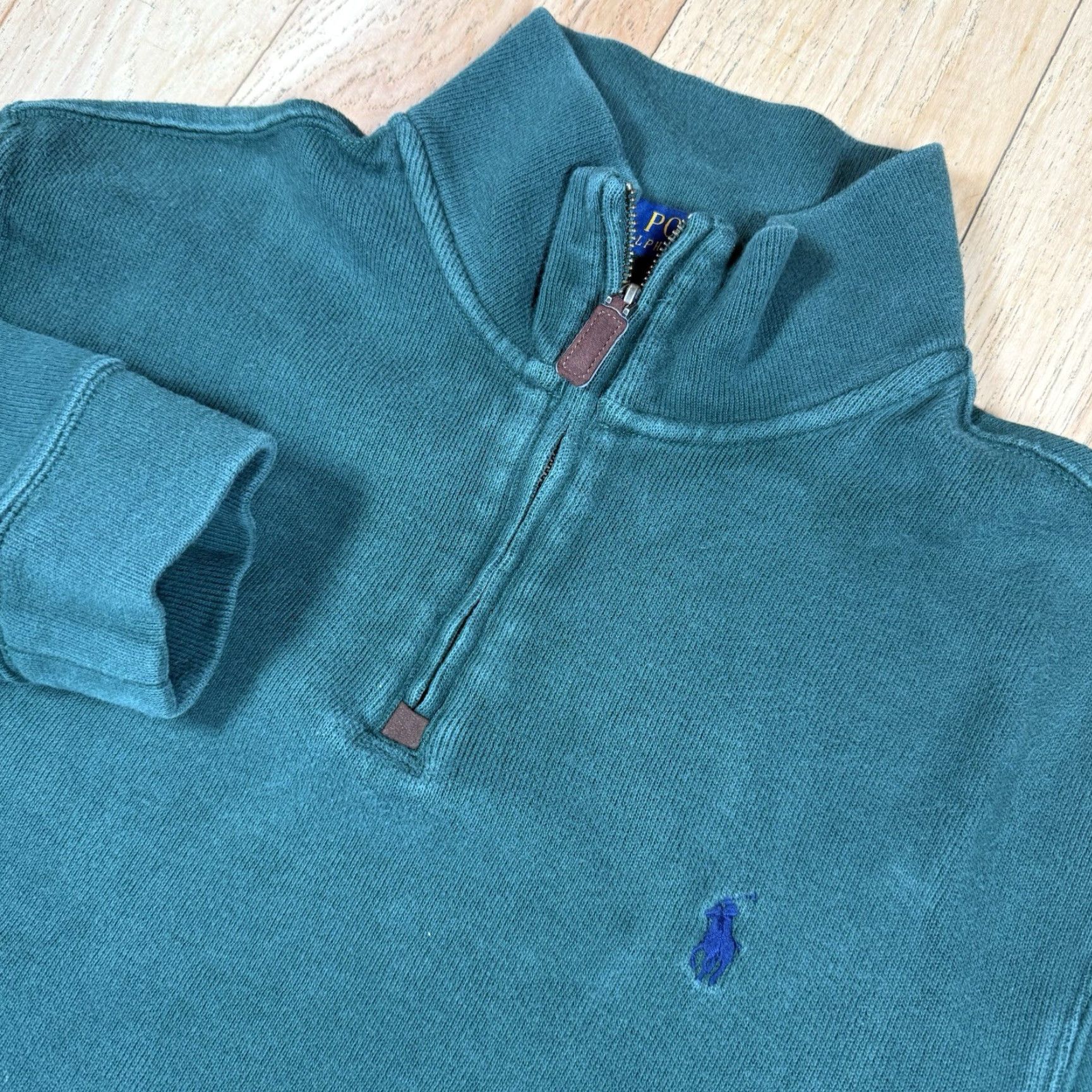 Ralph Lauren Polo Ralph Lauren Golf Quarter Zip Sweater Mens L Green Size US L / EU 52-54 / 3 - 2 Thumbnail