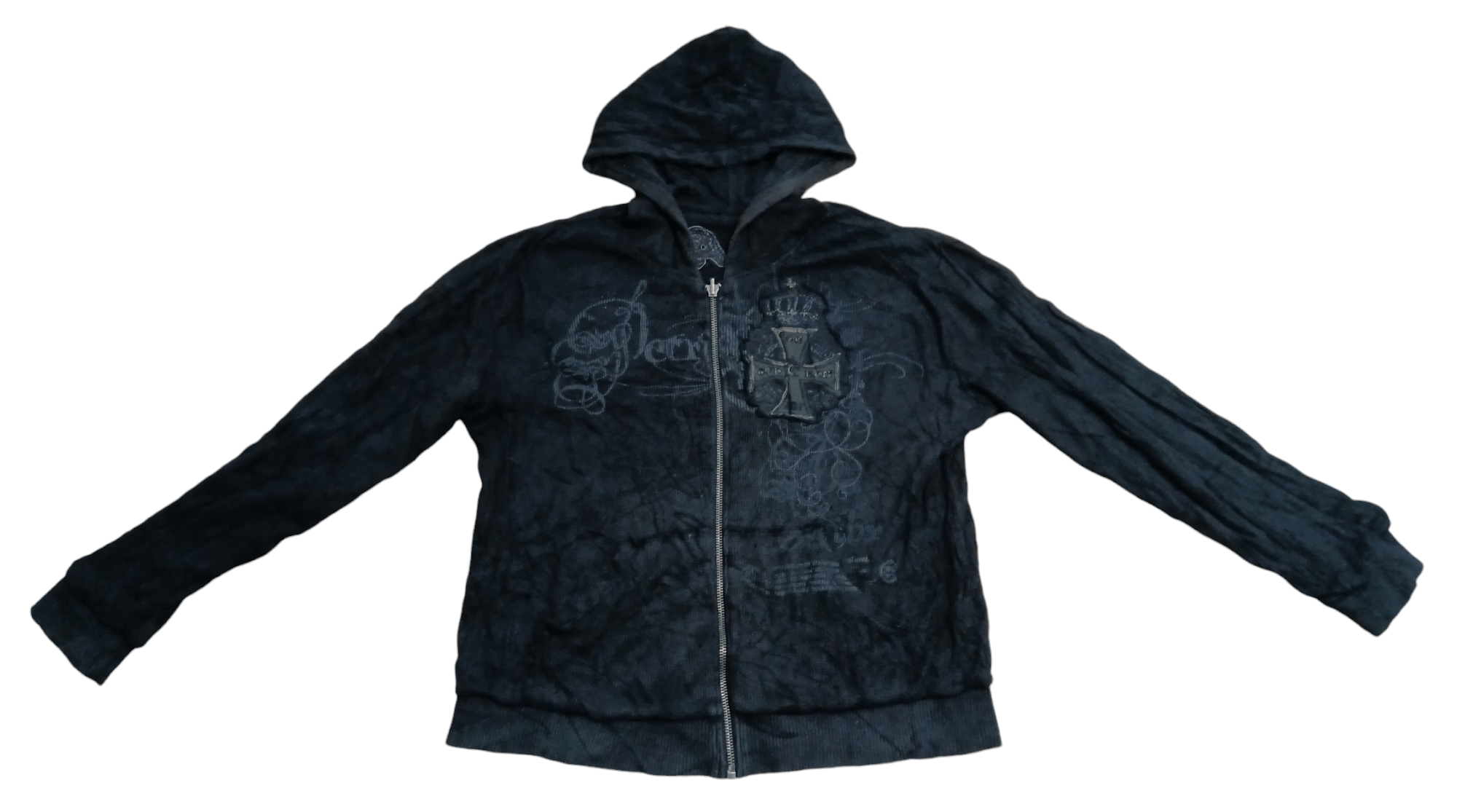 Japanese Brand × Monarchy MONARCHY EMBROIDERED REVERSIBLE HOODIE Size US L / EU 52-54 / 3 - 7 Thumbnail