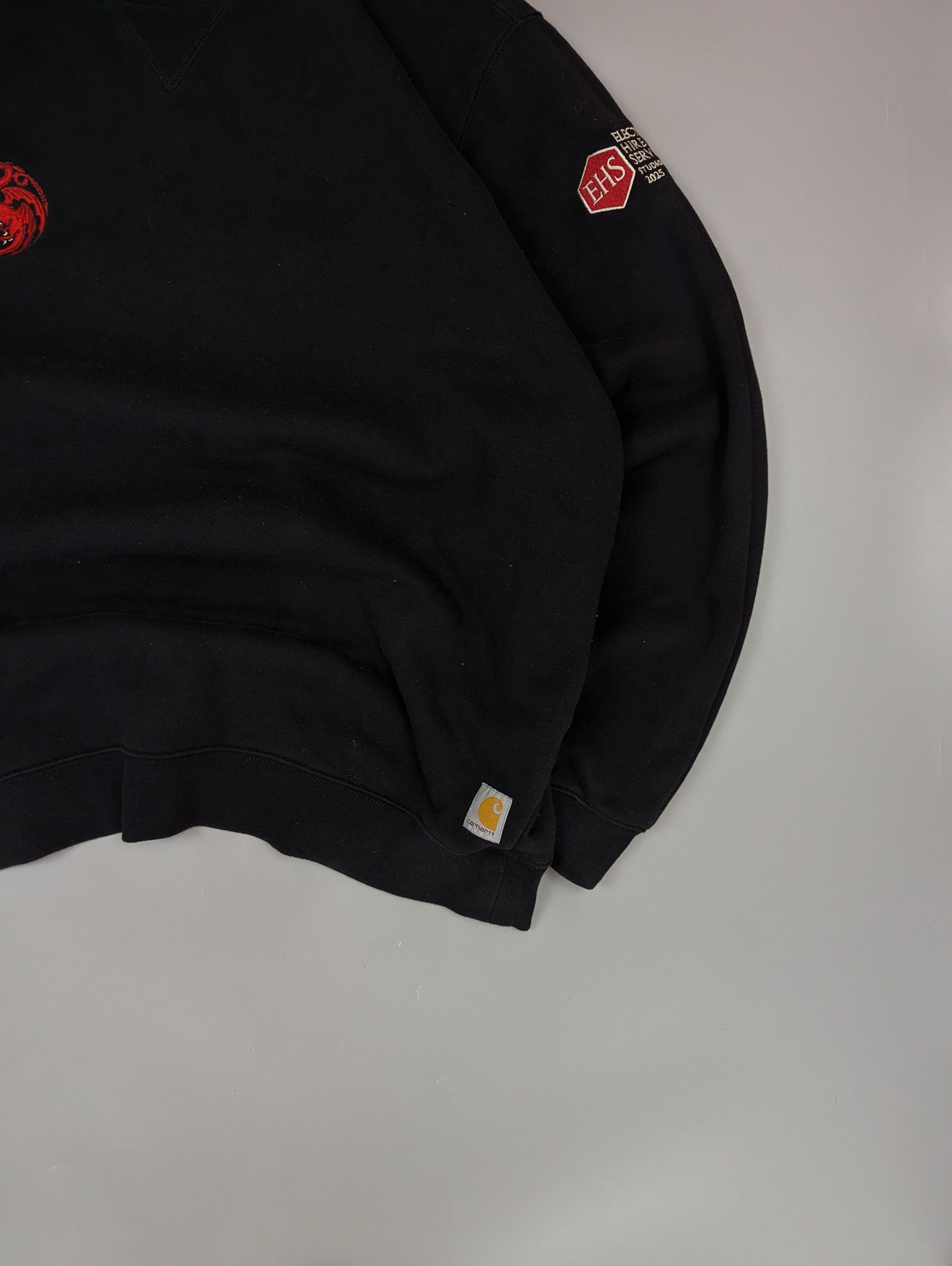 Carhartt Wip Carhartt WIP Loose Fit Dragon Embroidery Workwear Sweatshirt Size US XXL / EU 58 / 5 - 3 Thumbnail