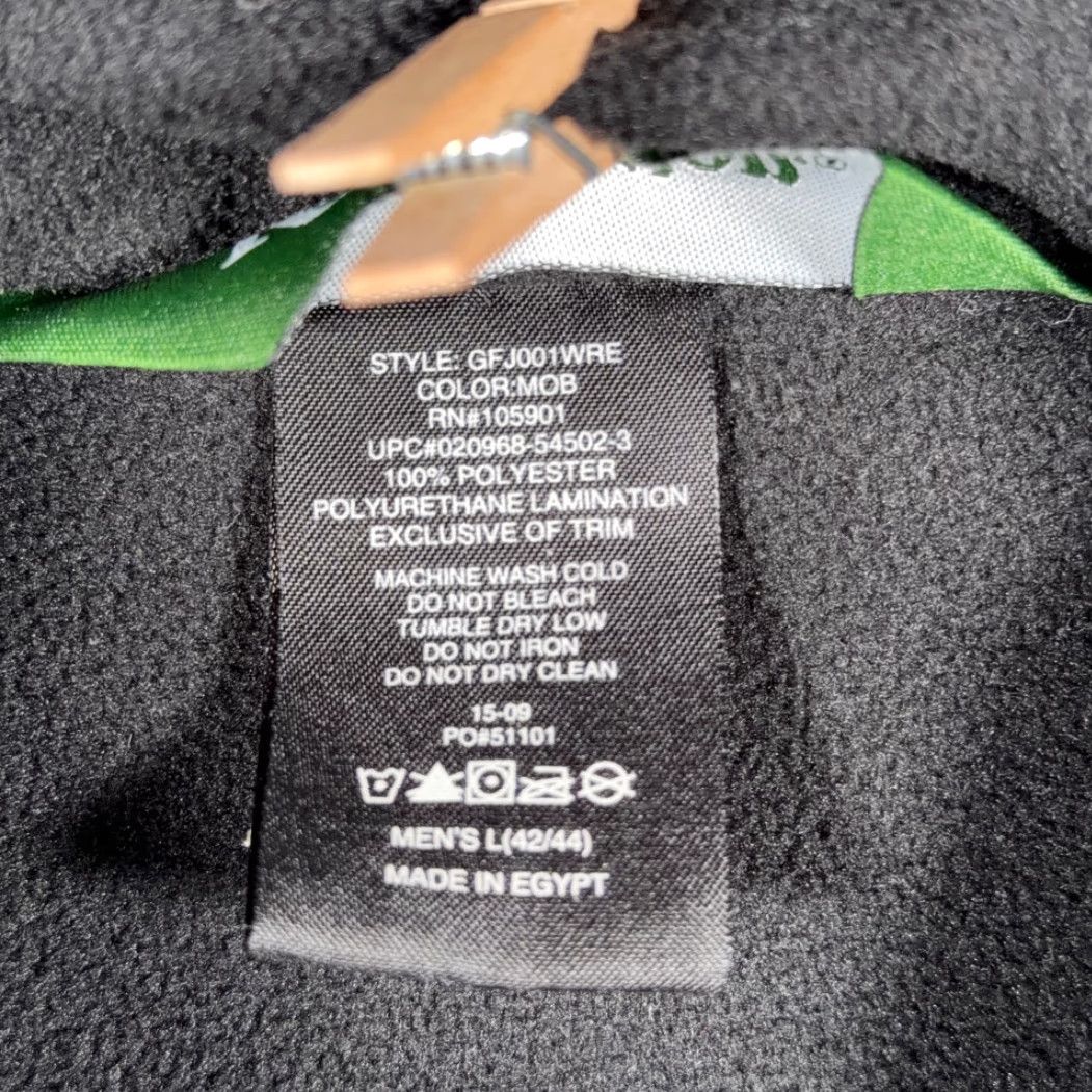 Vintage Remington Jacket Adult LARGE Brown Green Camo Polyester Fleece Mossy Oak Hunting Size US L / EU 52-54 / 3 - 6 Thumbnail