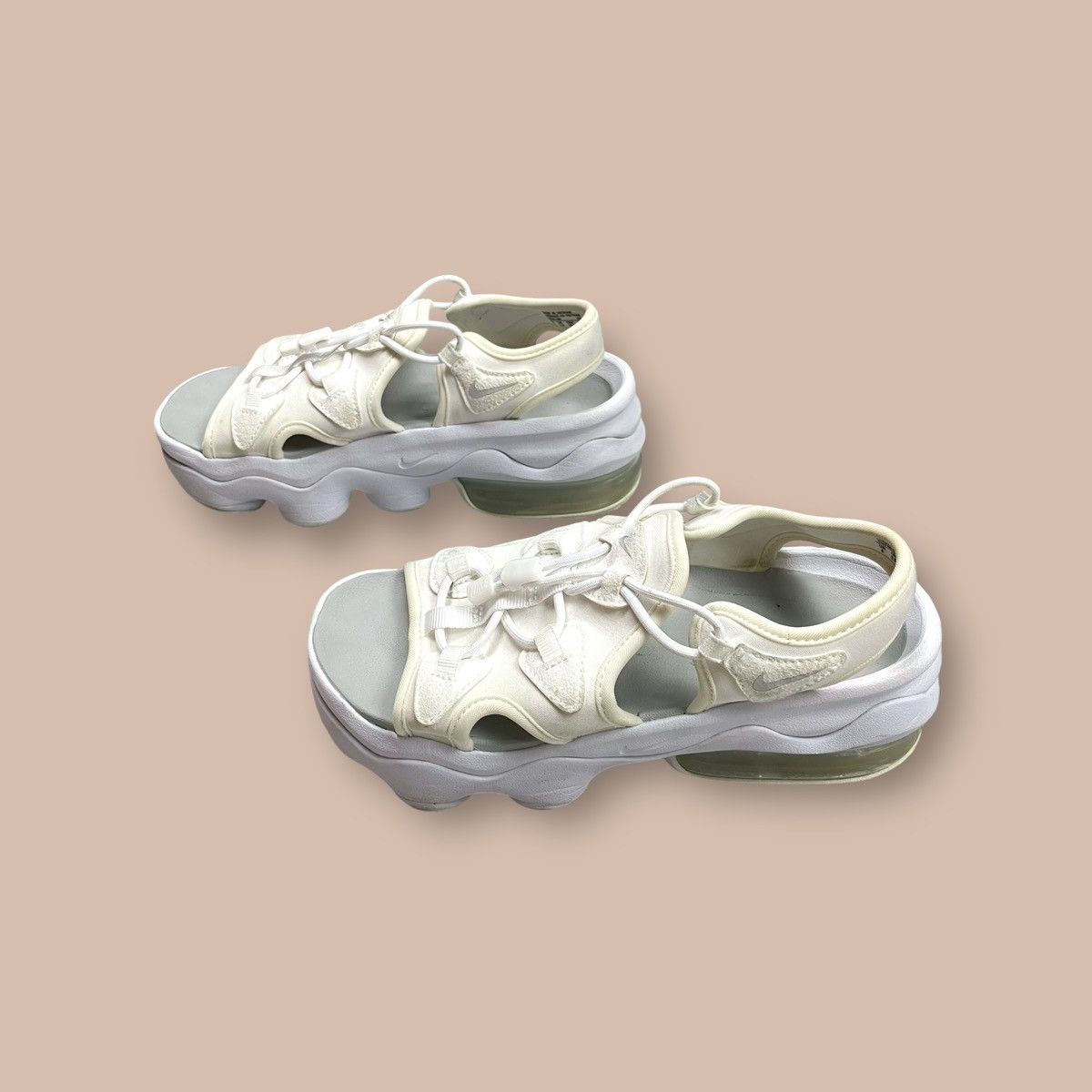 Nike Nike Air Max Koko Sandal Triple White Size US 5 / EU 37 - 2 Thumbnail