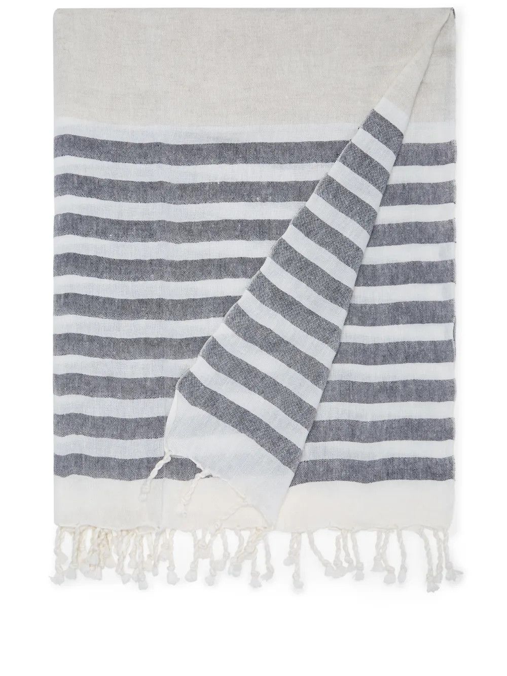 Brunello Cucinelli o1la1rc1a0425 Size: OS/Blanket in Ivory/White Size ONE SIZE - 2 Thumbnail