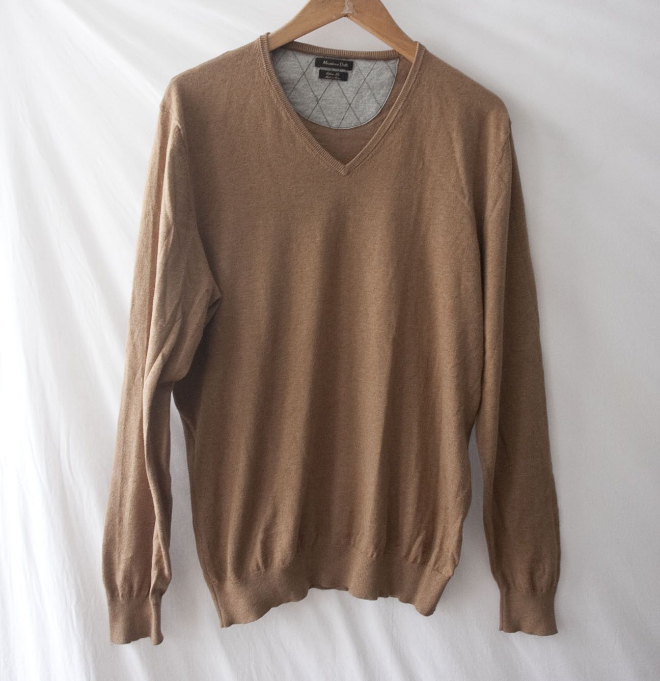 Massimo Dutti Massimo Dutti Sweater Cotton /Silk Size L Brown Size US L / EU 52-54 / 3 - 1 Thumbnail