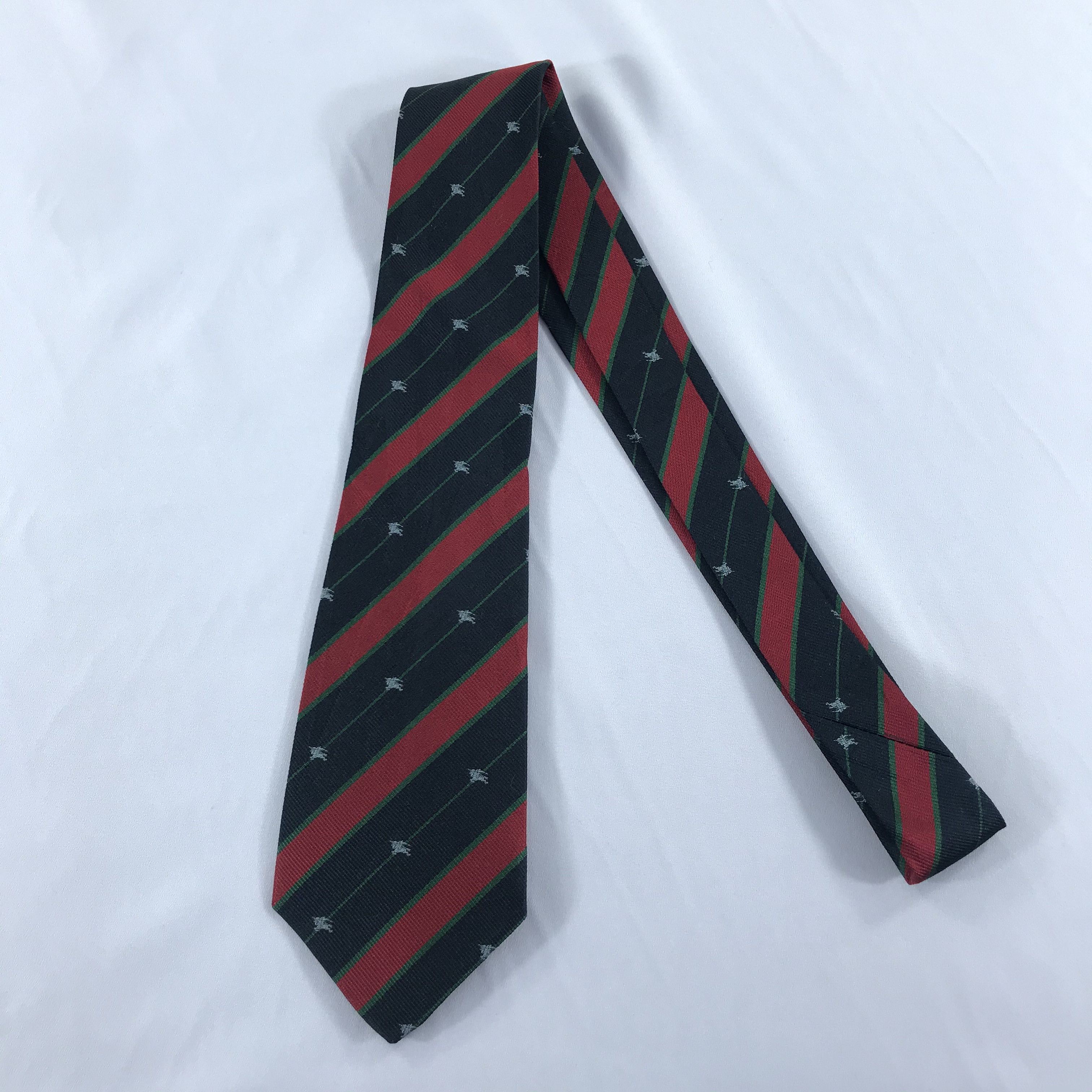 Burberry Burberrys Silk Neck Ties T4 Size ONE SIZE - 1 Thumbnail