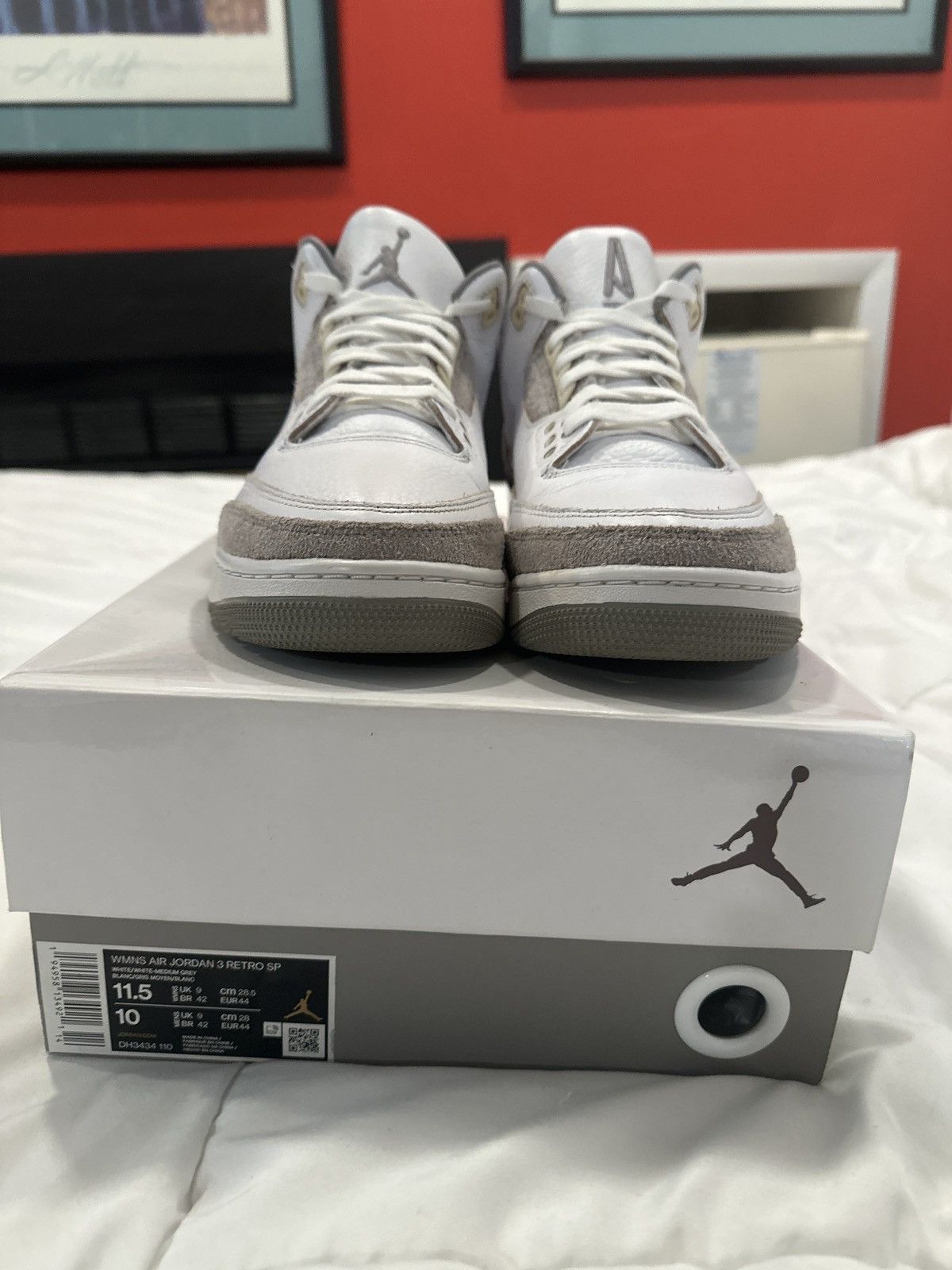 A Ma Maniere × Jordan Brand × Nike Air Jordan 3 A Ma Maniere retro Size US 10.5 / EU 43-44 - 6 Thumbnail