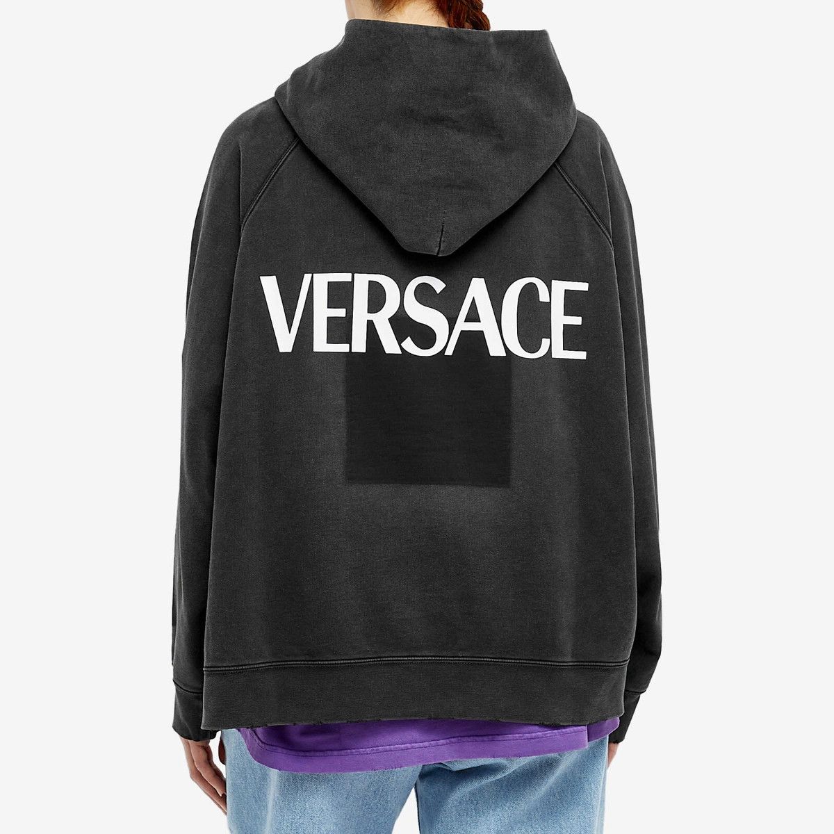 Versace o1y0226 Hoodie in Dark Gray Size XS / US 0-2 / IT 36-38 - 3 Thumbnail