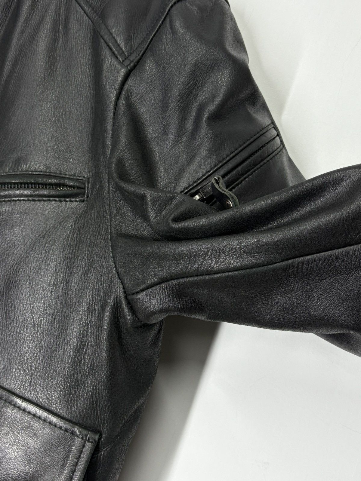 Schott Schott USA Army Type Garment Aviator Leather Jacket Size US S / EU 44-46 / 1 - 9 Thumbnail