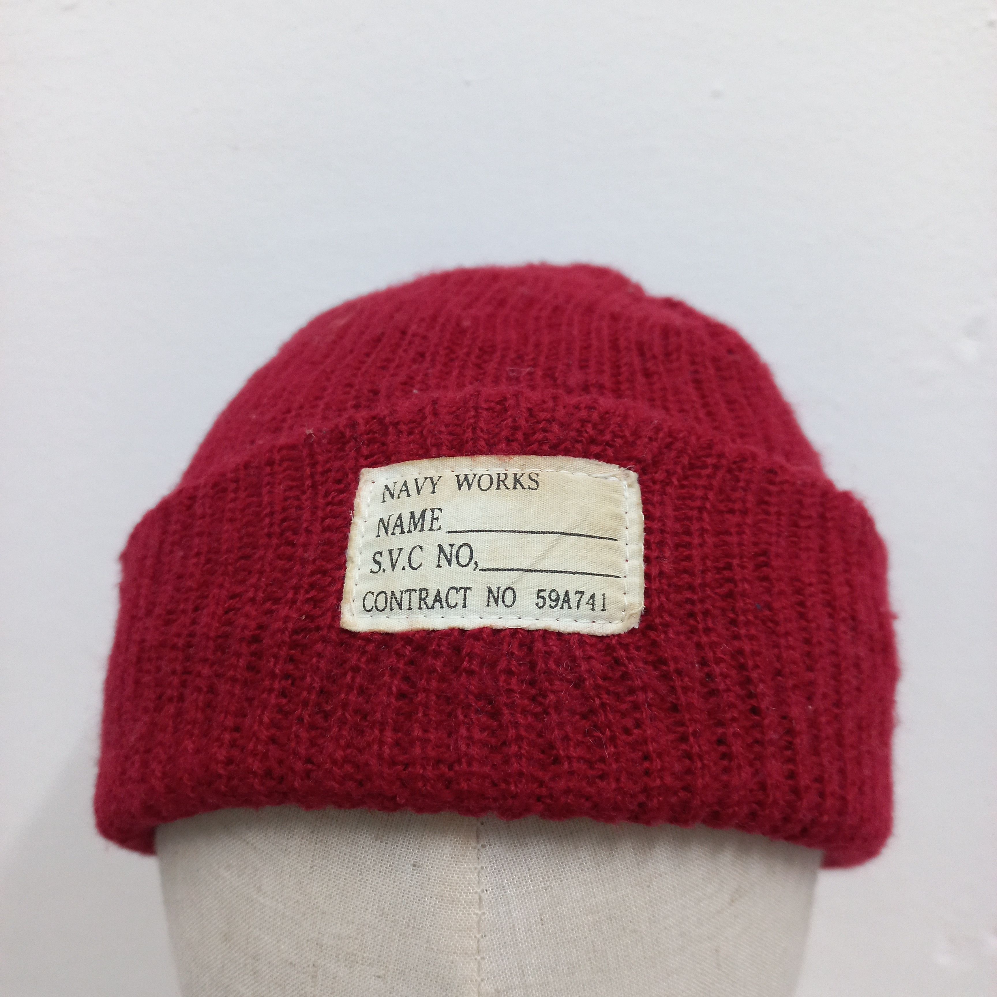 URBAN RESEARCH DOORS 💥 Urban research military army department patch beanie hat Size ONE SIZE - 3 Thumbnail