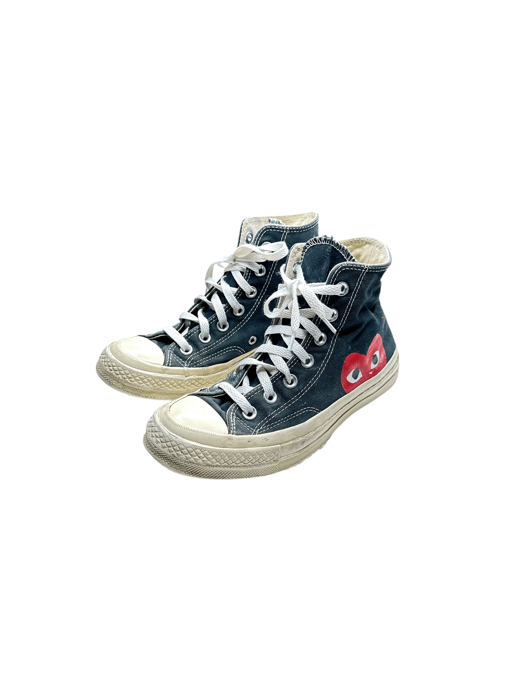 Comme des Garcons Converse x CDG Play Shoes Size US 6 / IT 36 - 1 Thumbnail
