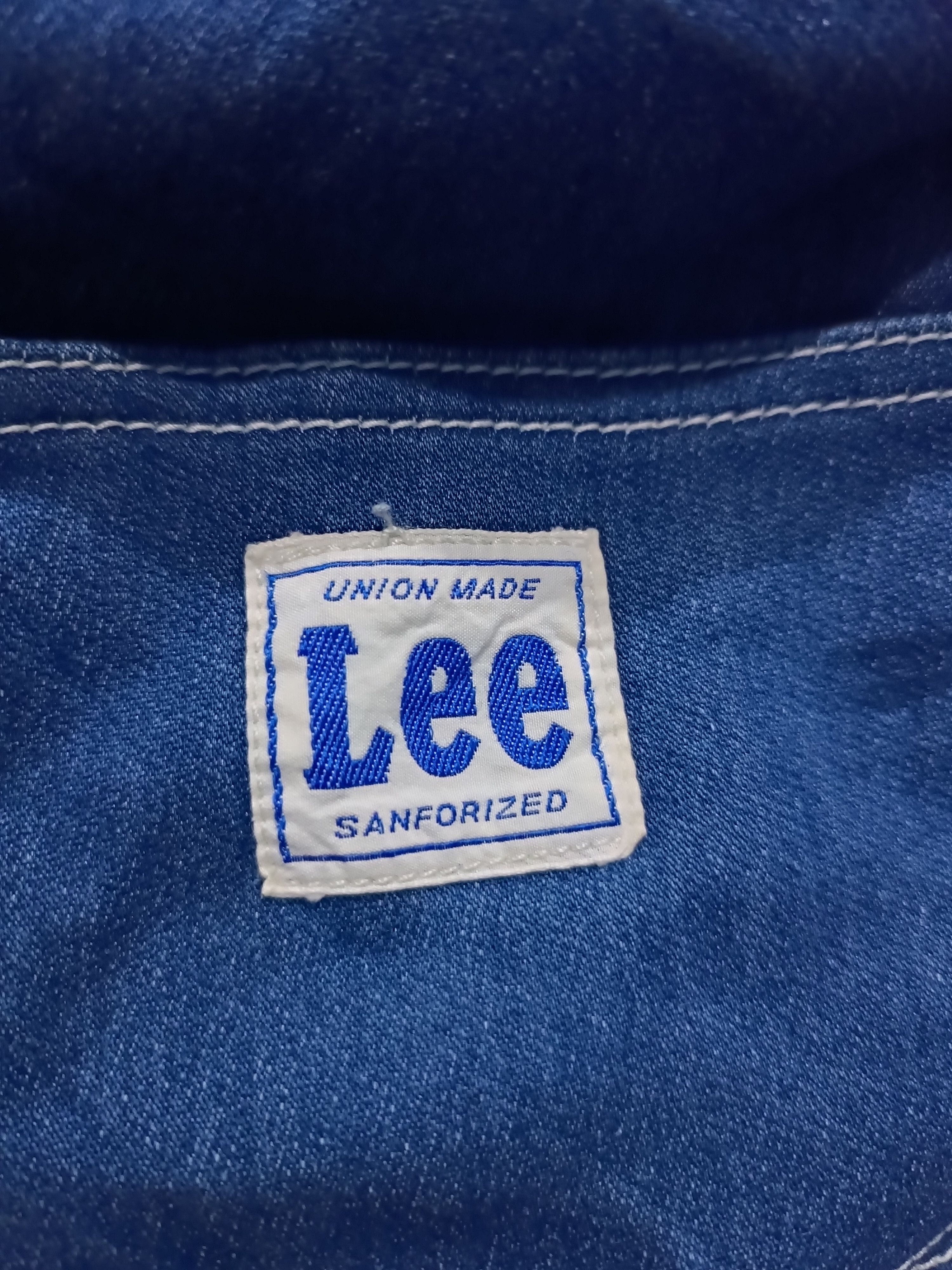 Lee × Vintage Vintage Union Made Lee For and A Size US 29 - 6 Thumbnail