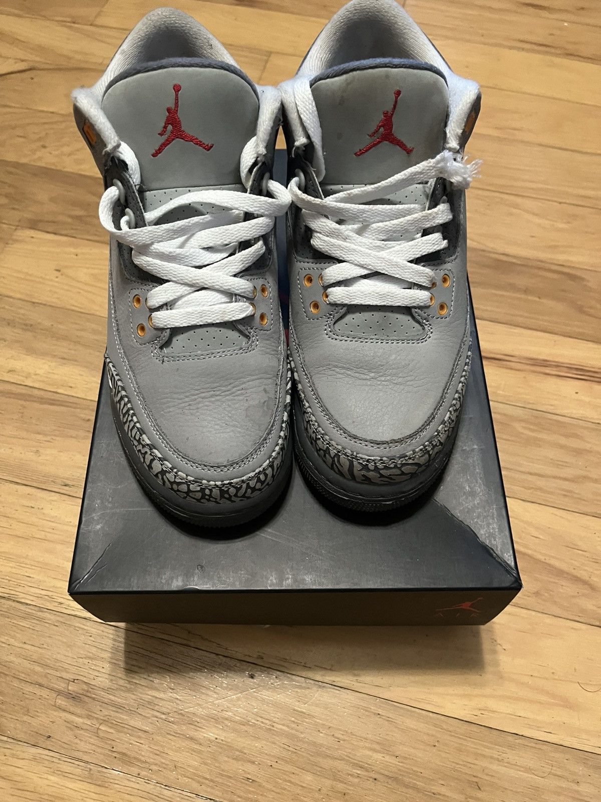 Jordan Brand Jordan 3 Cool Grey (gs) Size US 7 / EU 40 - 1 Thumbnail